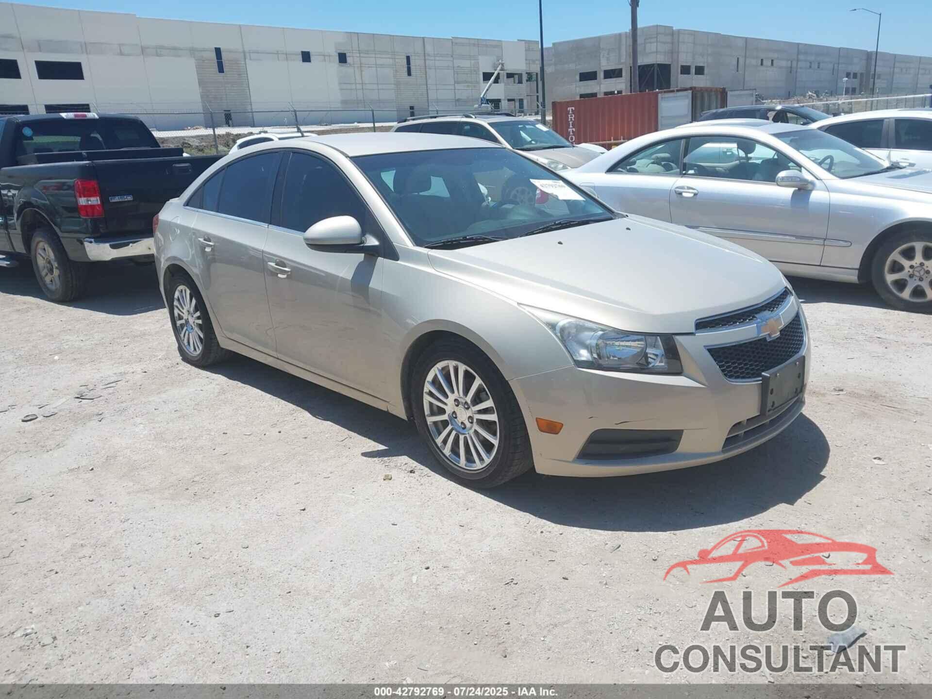 CHEVROLET CRUZE 2012 - 1G1PJ5SC6C7223485