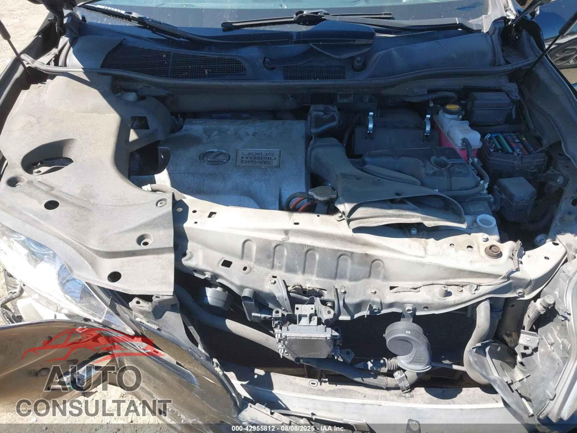 LEXUS RX 450H 2012 - JTJBC1BA8C2431686