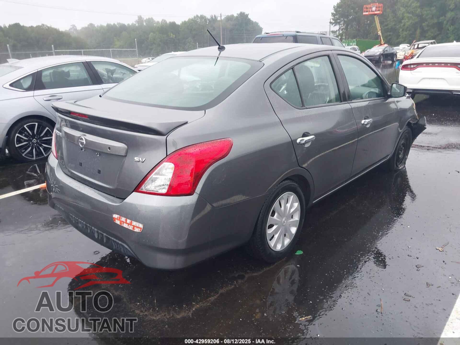 NISSAN VERSA 2017 - 3N1CN7AP4HL839847
