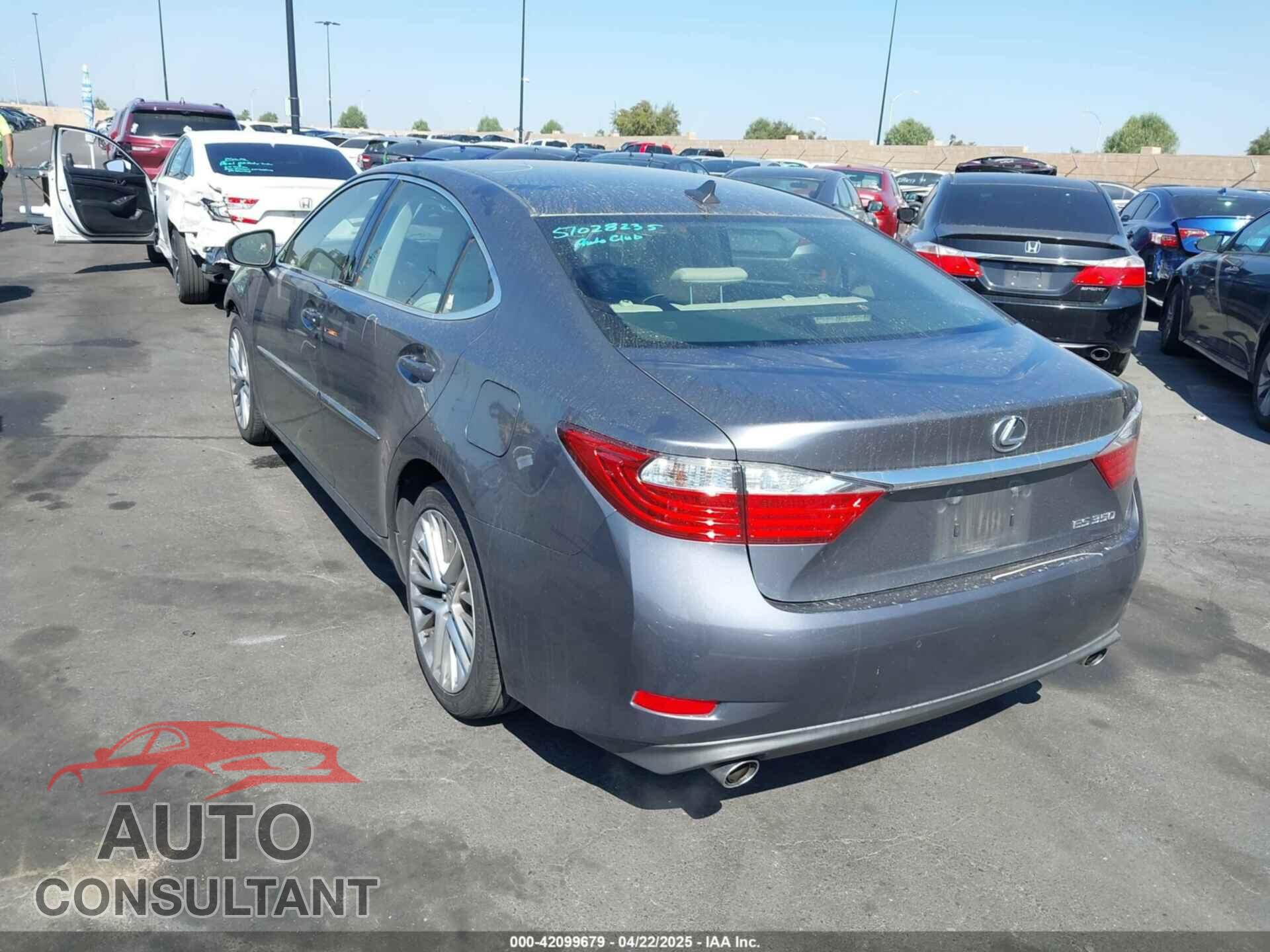 LEXUS ES 350 2013 - JTHBK1GG7D2014045