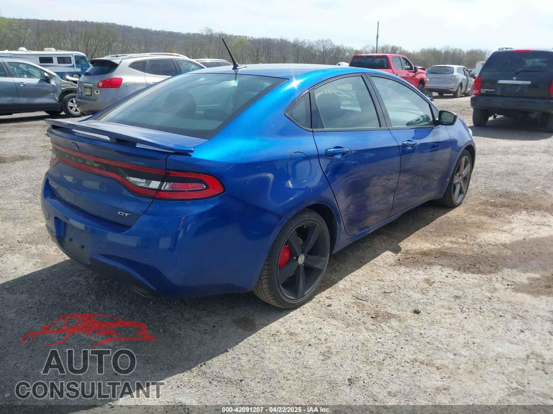 DODGE DART 2014 - 1C3CDFEB4ED668614