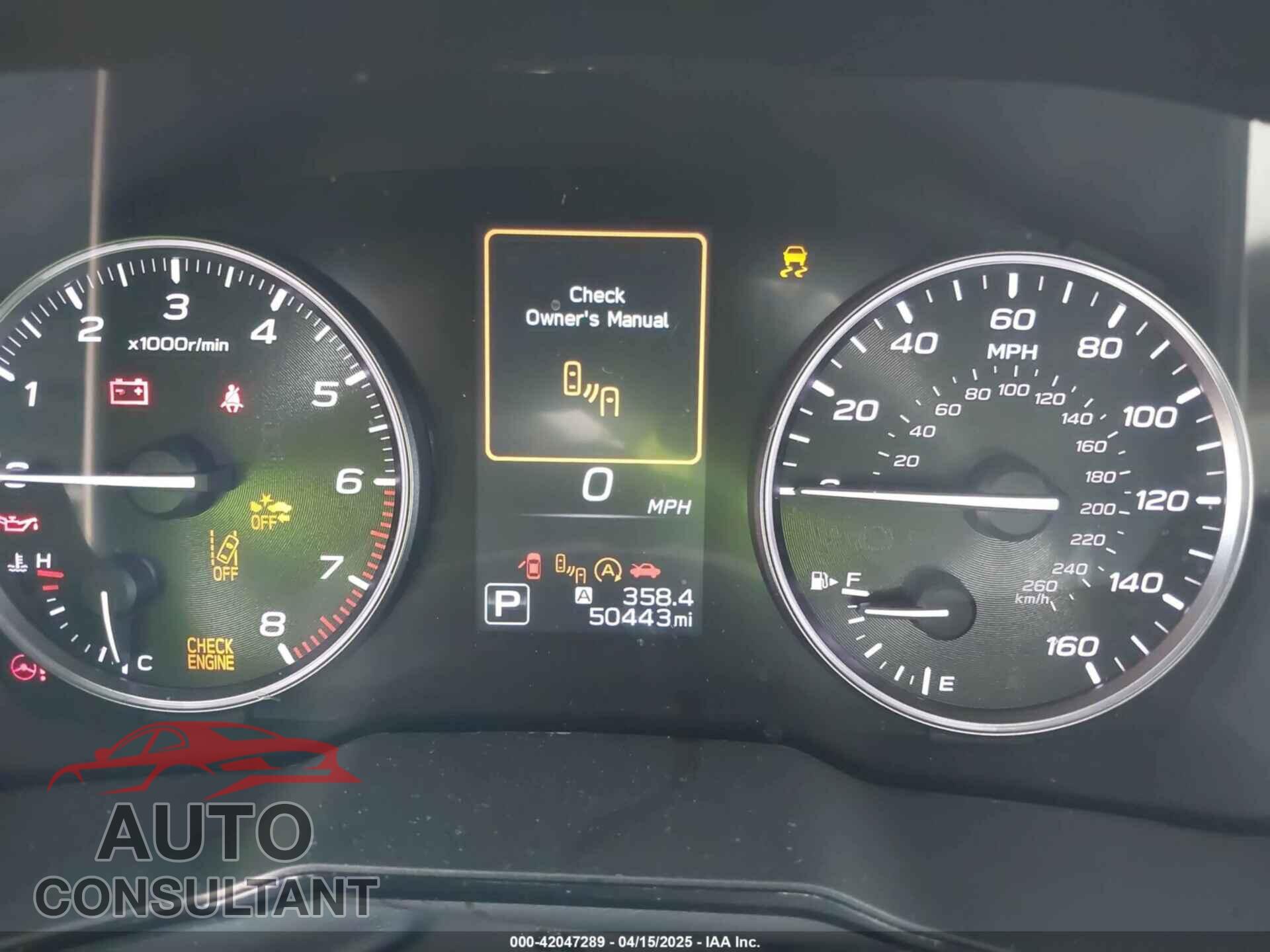 SUBARU OUTBACK 2022 - 4S4BTADC5N3203624