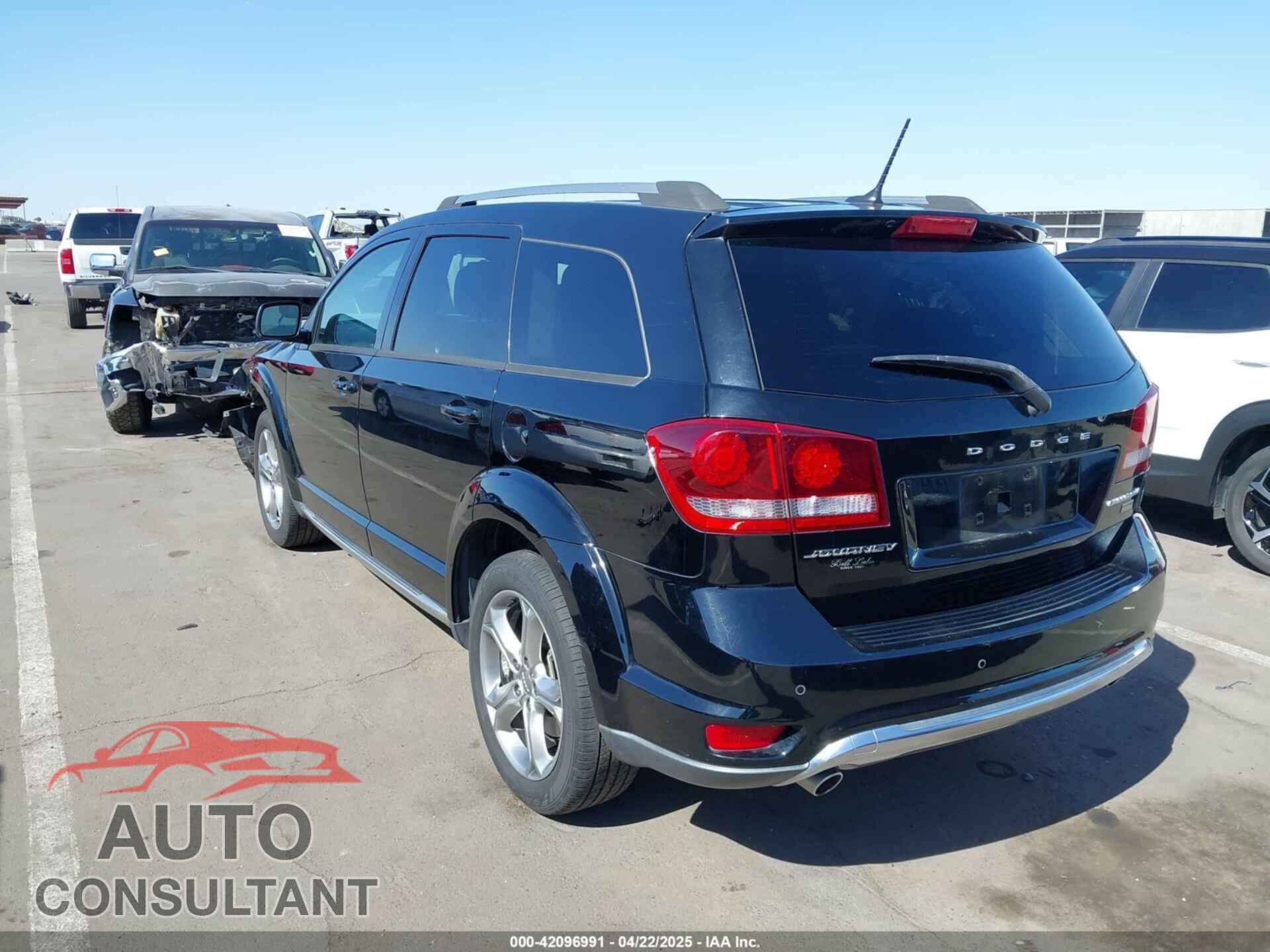 DODGE JOURNEY 2017 - 3C4PDCGGXHT626483