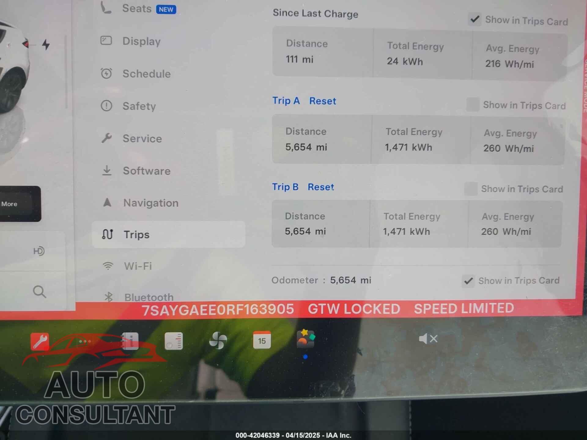 TESLA MODEL Y 2024 - 7SAYGAEE0RF163905