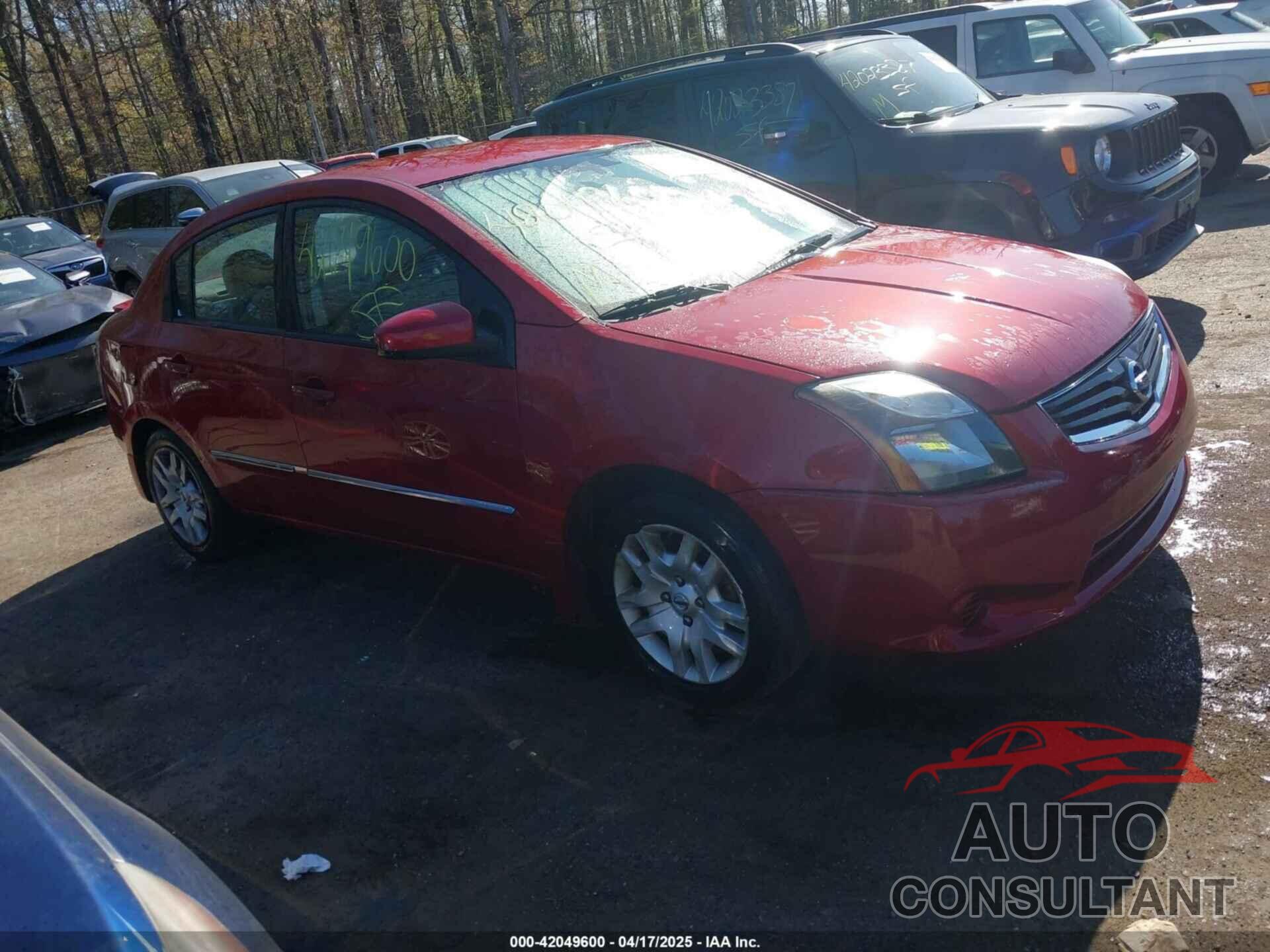 NISSAN SENTRA 2011 - 3N1AB6AP5BL694383