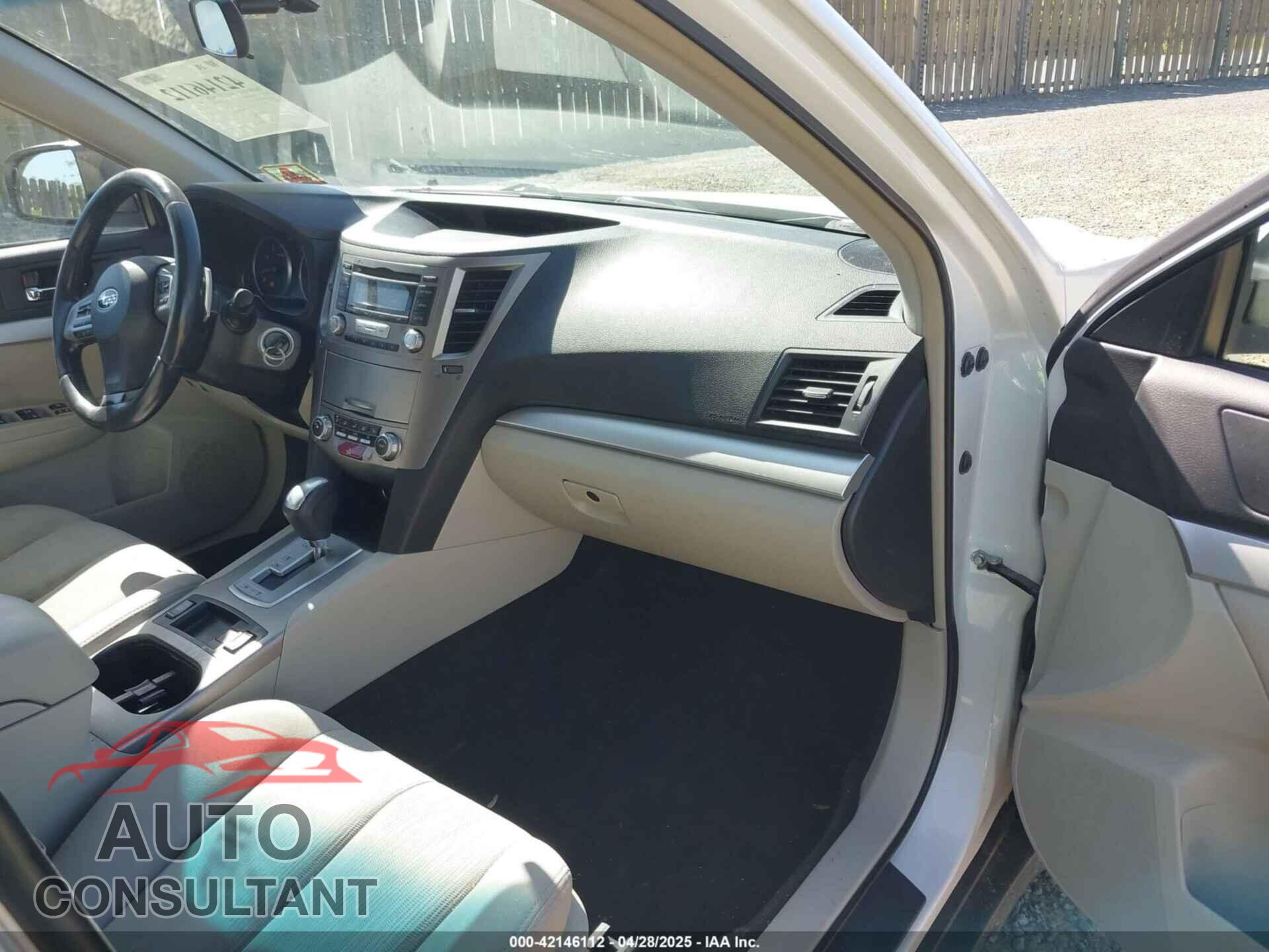 SUBARU OUTBACK 2013 - 4S4BRBCC9D3266732