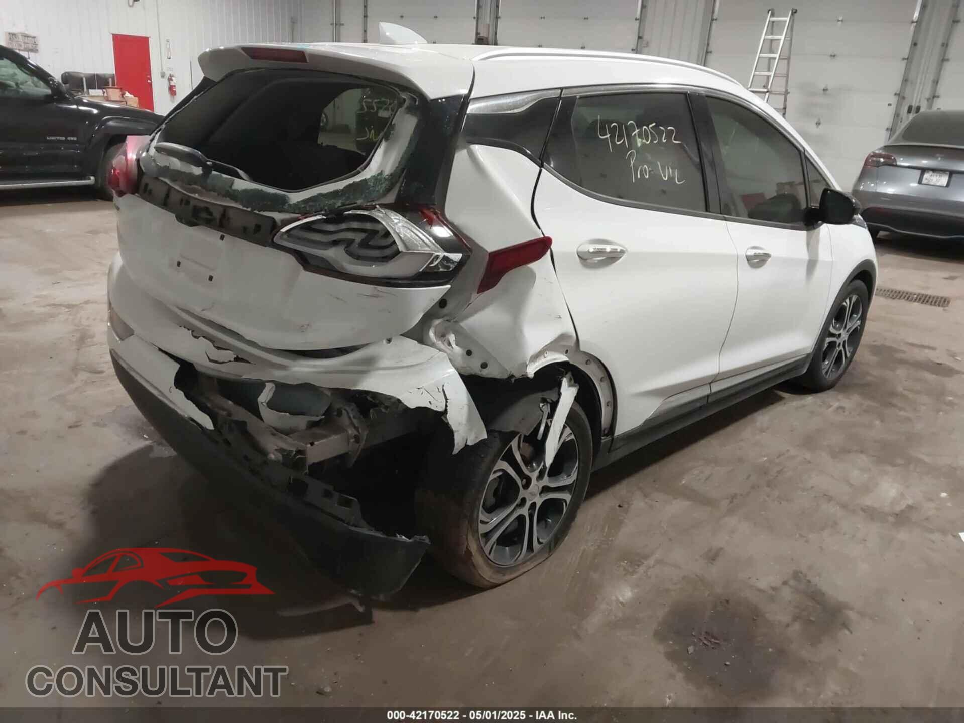CHEVROLET BOLT EV 2017 - 1G1FX6S04H4190548
