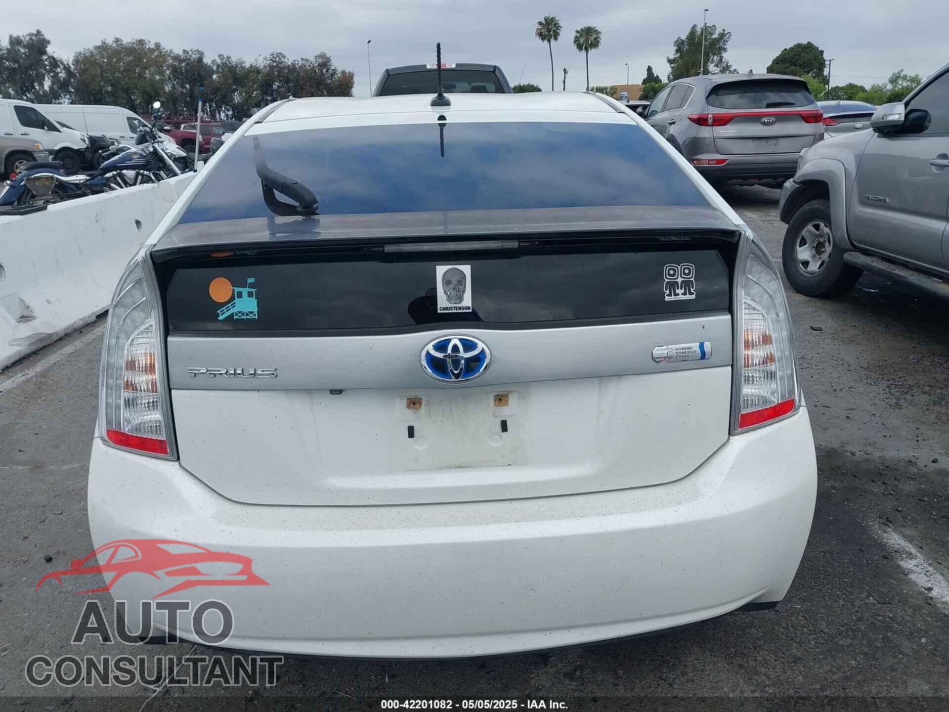 TOYOTA PRIUS PLUG-IN 2012 - JTDKN3DP4C3027174