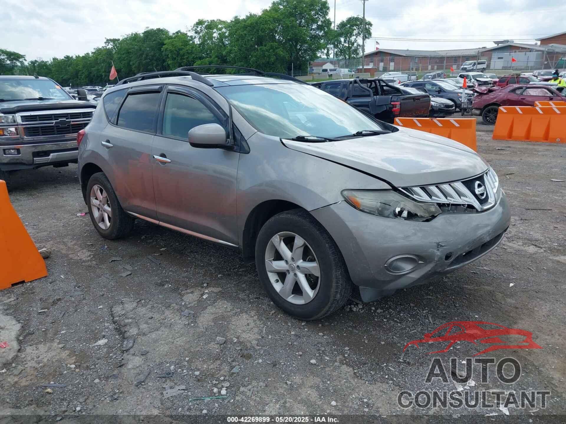 NISSAN MURANO 2010 - JN8AZ1MU3AW001384