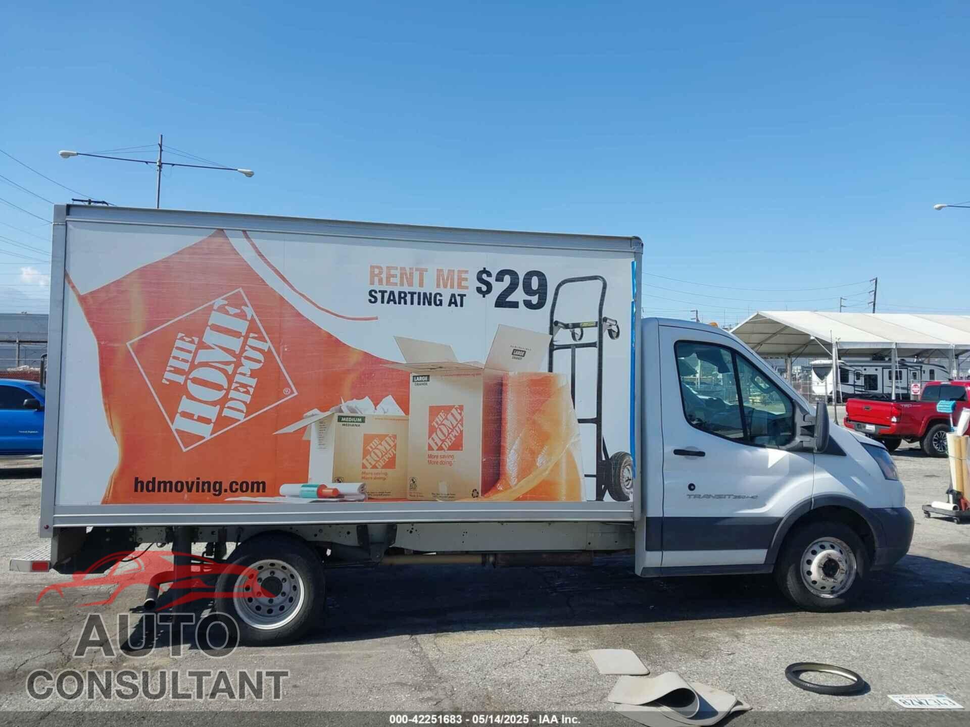 FORD TRANSIT-350 CAB 2019 - 1FDBF8ZM7KKA38548