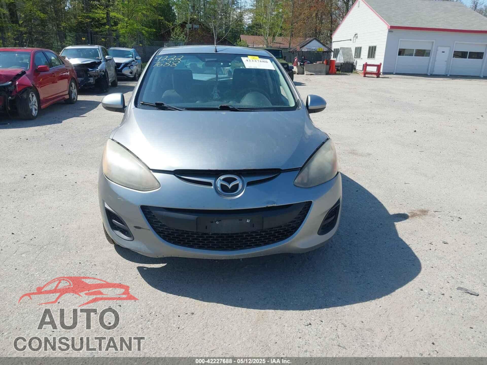 MAZDA MAZDA2 2012 - JM1DE1KY1C0142339