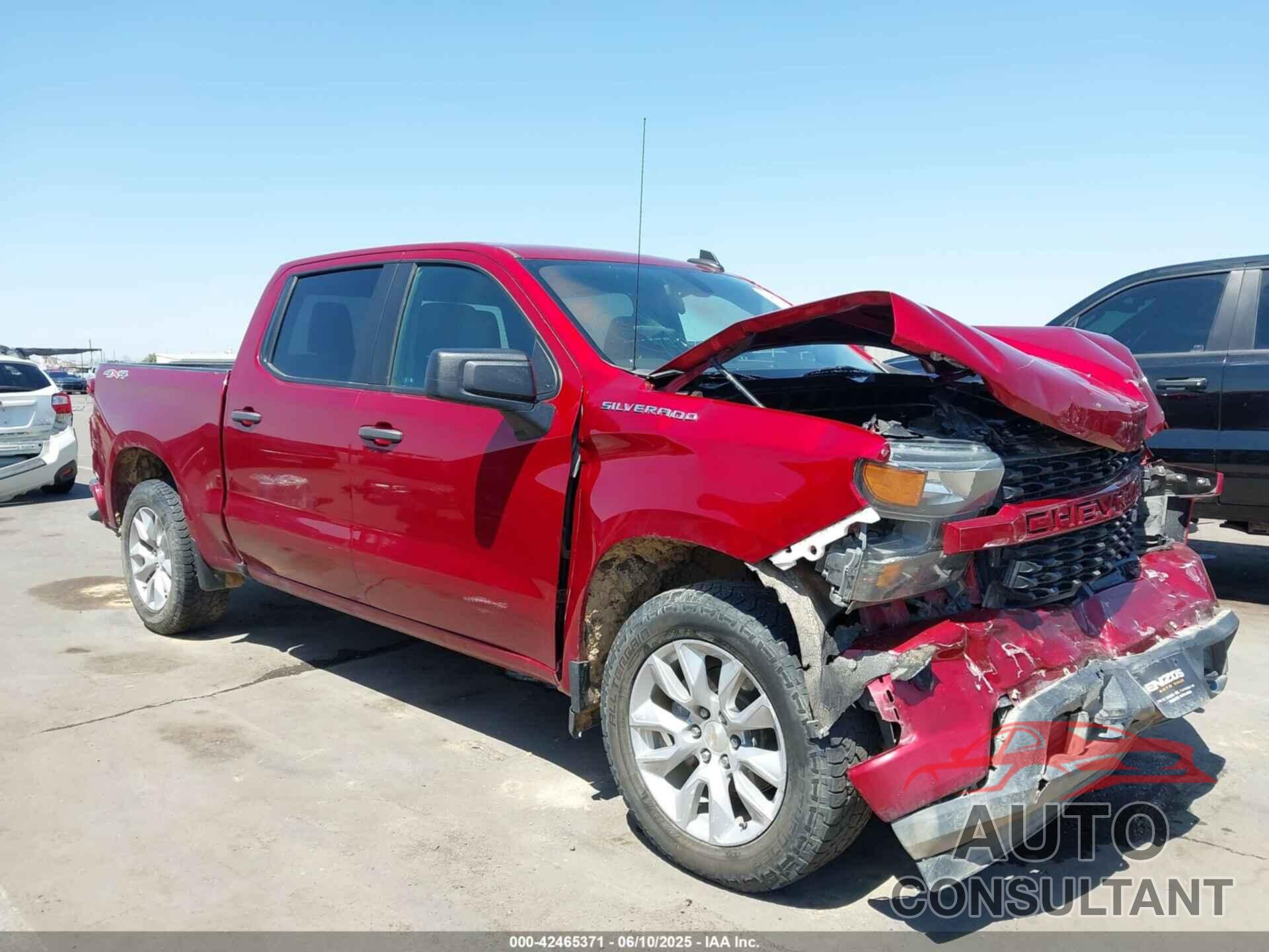 CHEVROLET SILVERADO 1500 2021 - 3GCPYBEK0MG383632