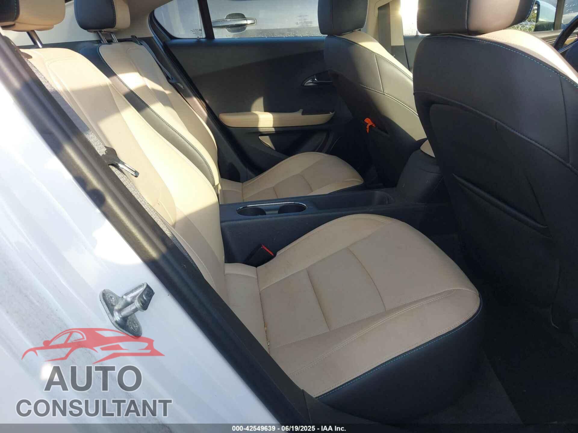 CHEVROLET VOLT 2012 - 1G1RD6E44CU101865