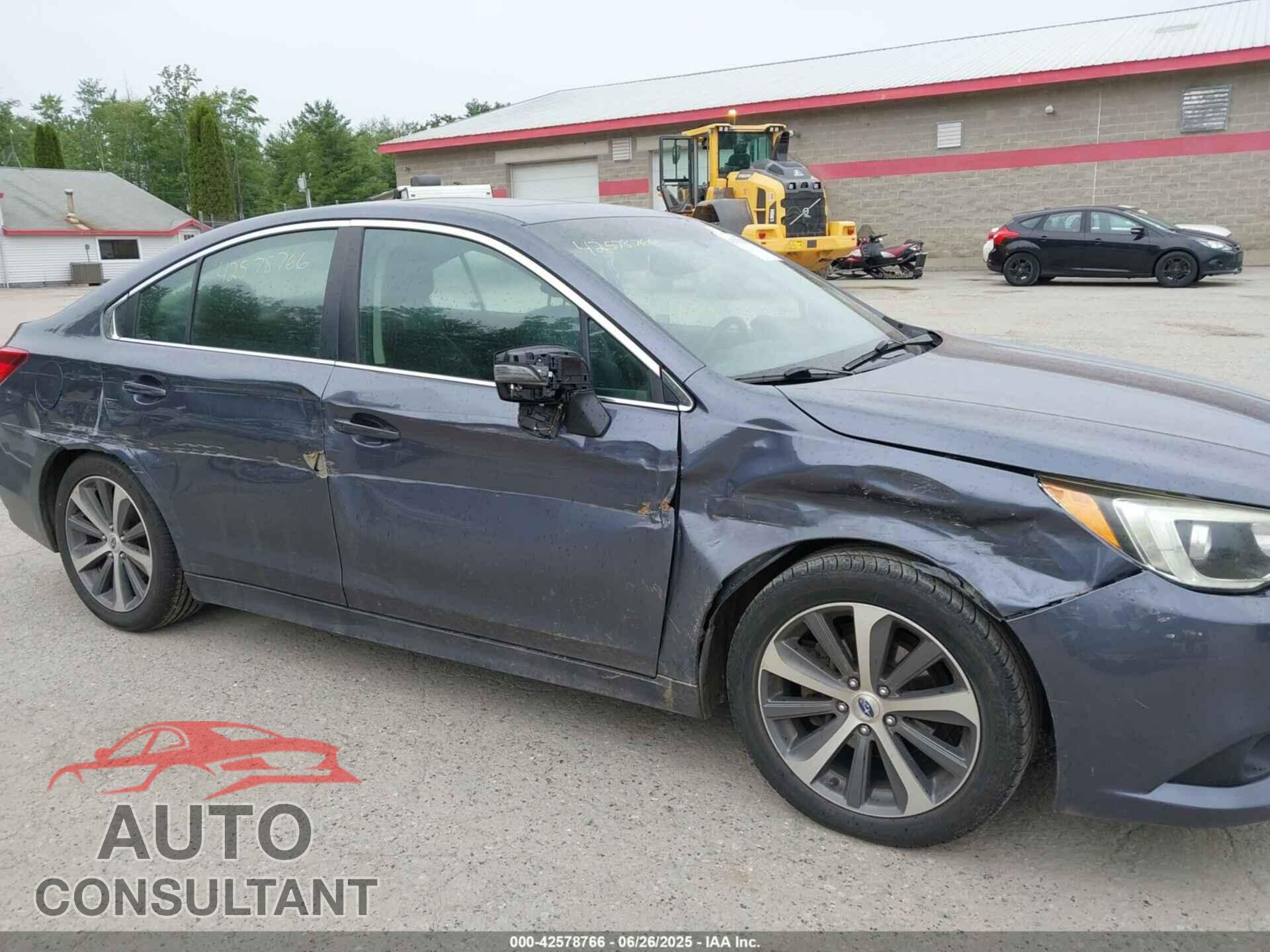 SUBARU LEGACY 2016 - 4S3BNAL64G3038422