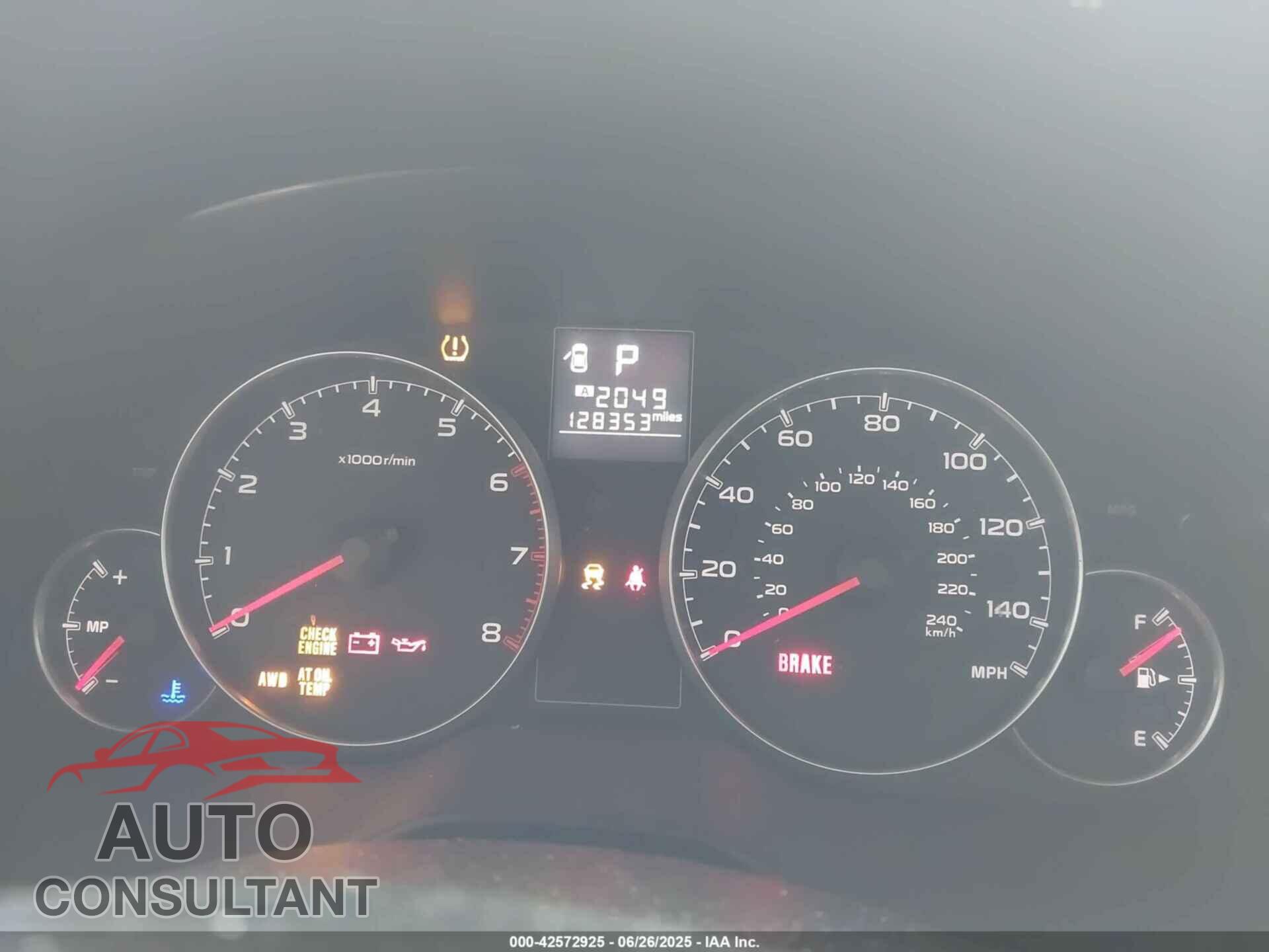 SUBARU LEGACY 2014 - 4S3BMBC66E3031896