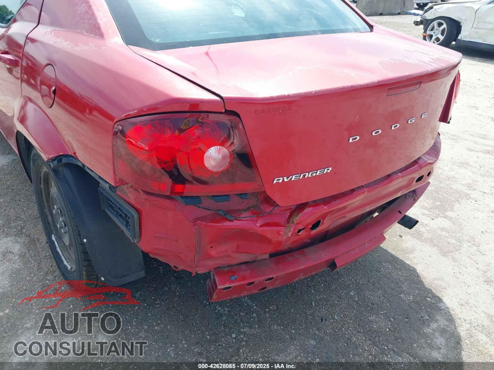 DODGE AVENGER 2013 - 1C3CDZAB2DN729751
