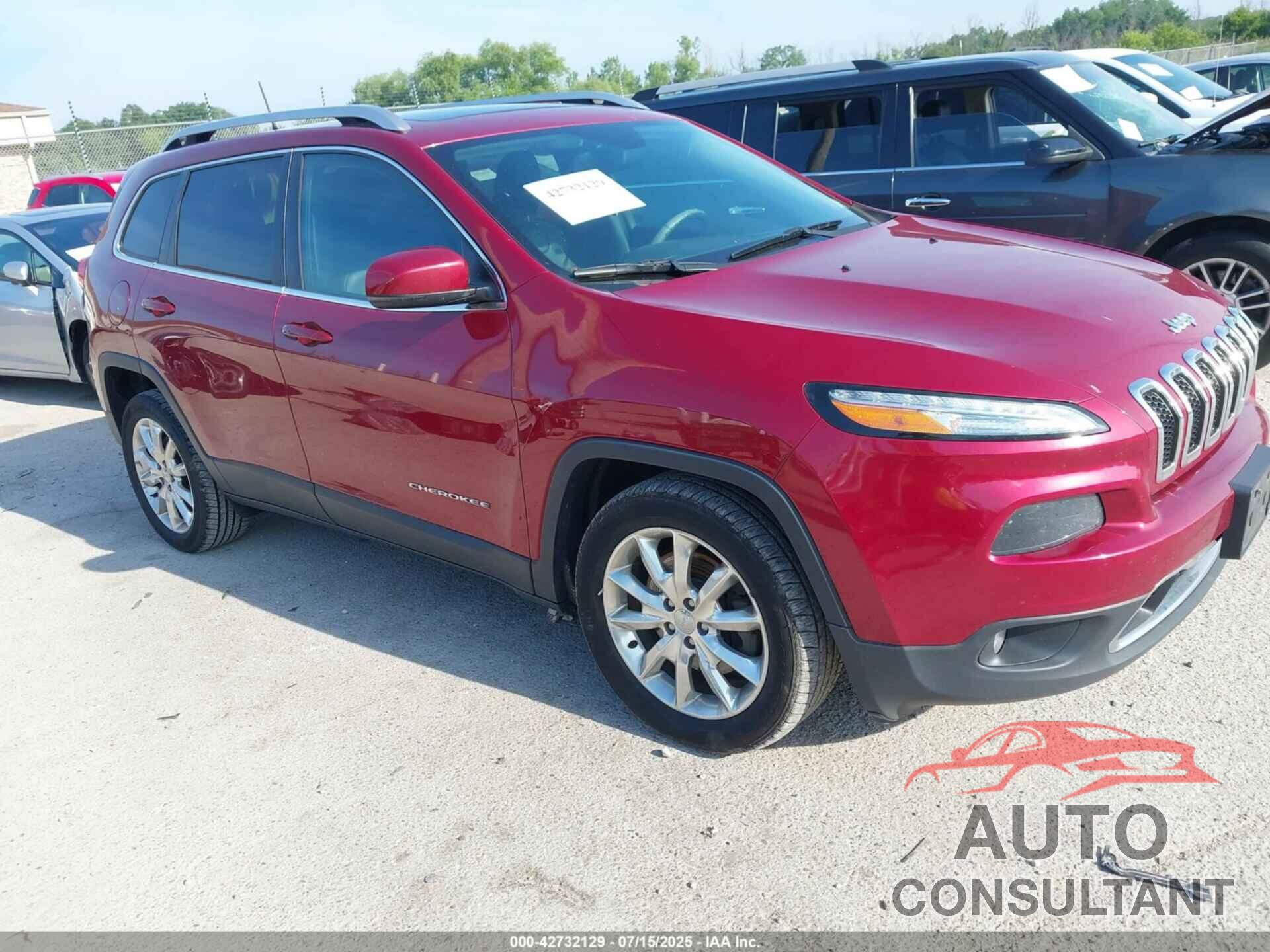 JEEP CHEROKEE 2017 - 1C4PJLDS7HW604792