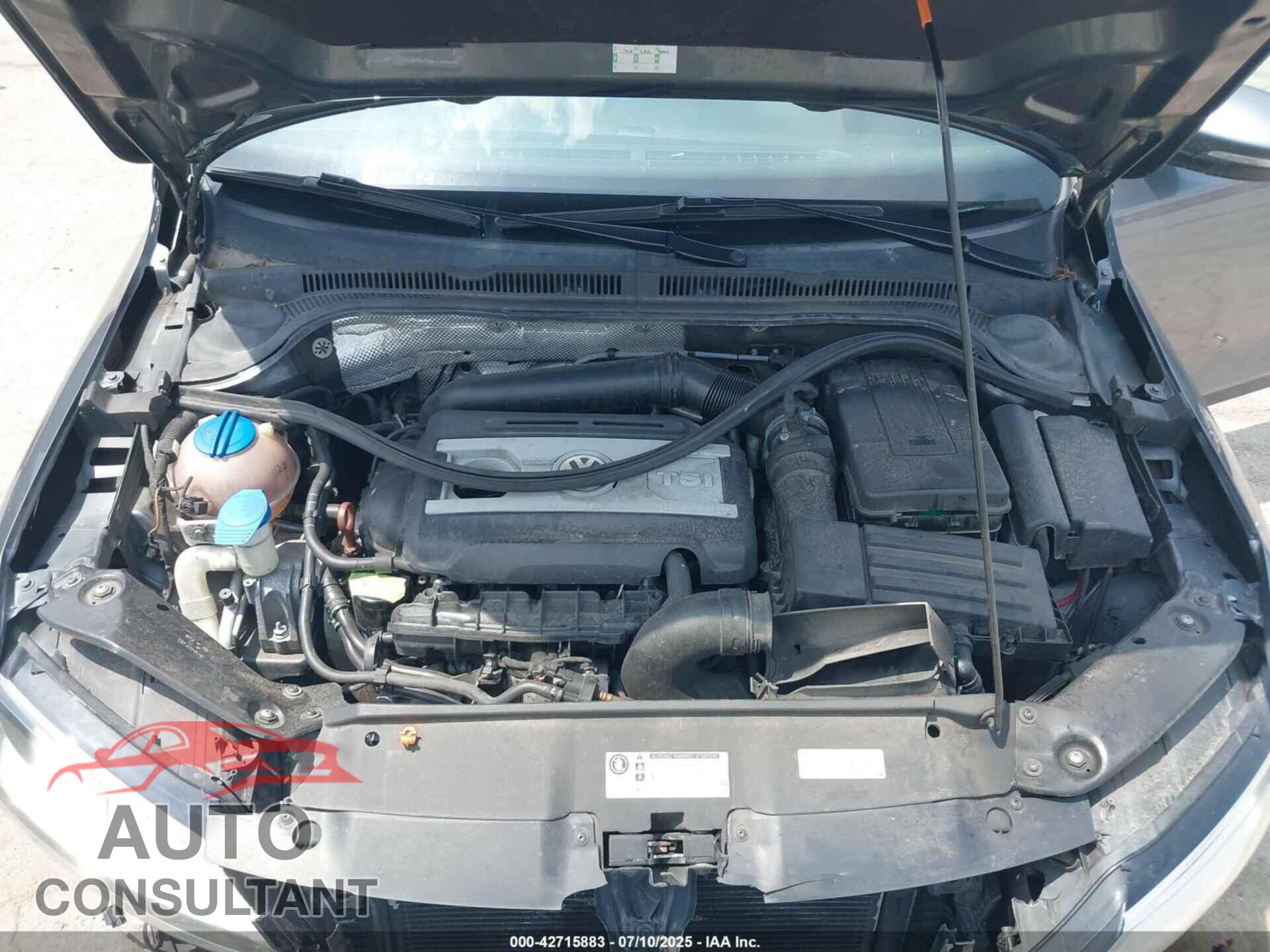 VOLKSWAGEN JETTA 2013 - 3VW5A7AJ7DM406120