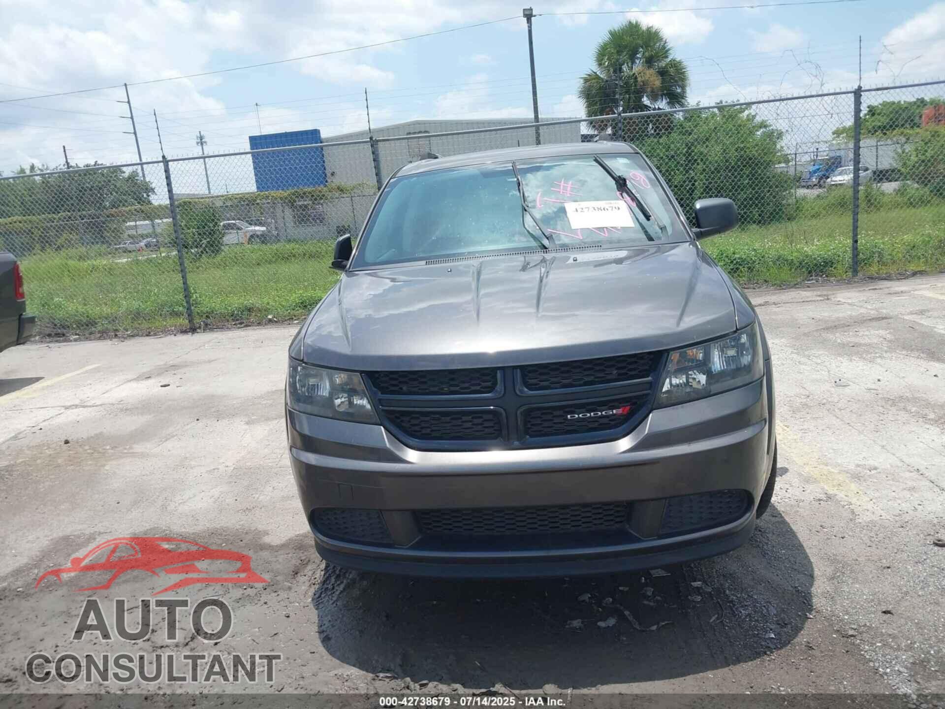 DODGE JOURNEY 2017 - 3C4PDCAB6HT614733