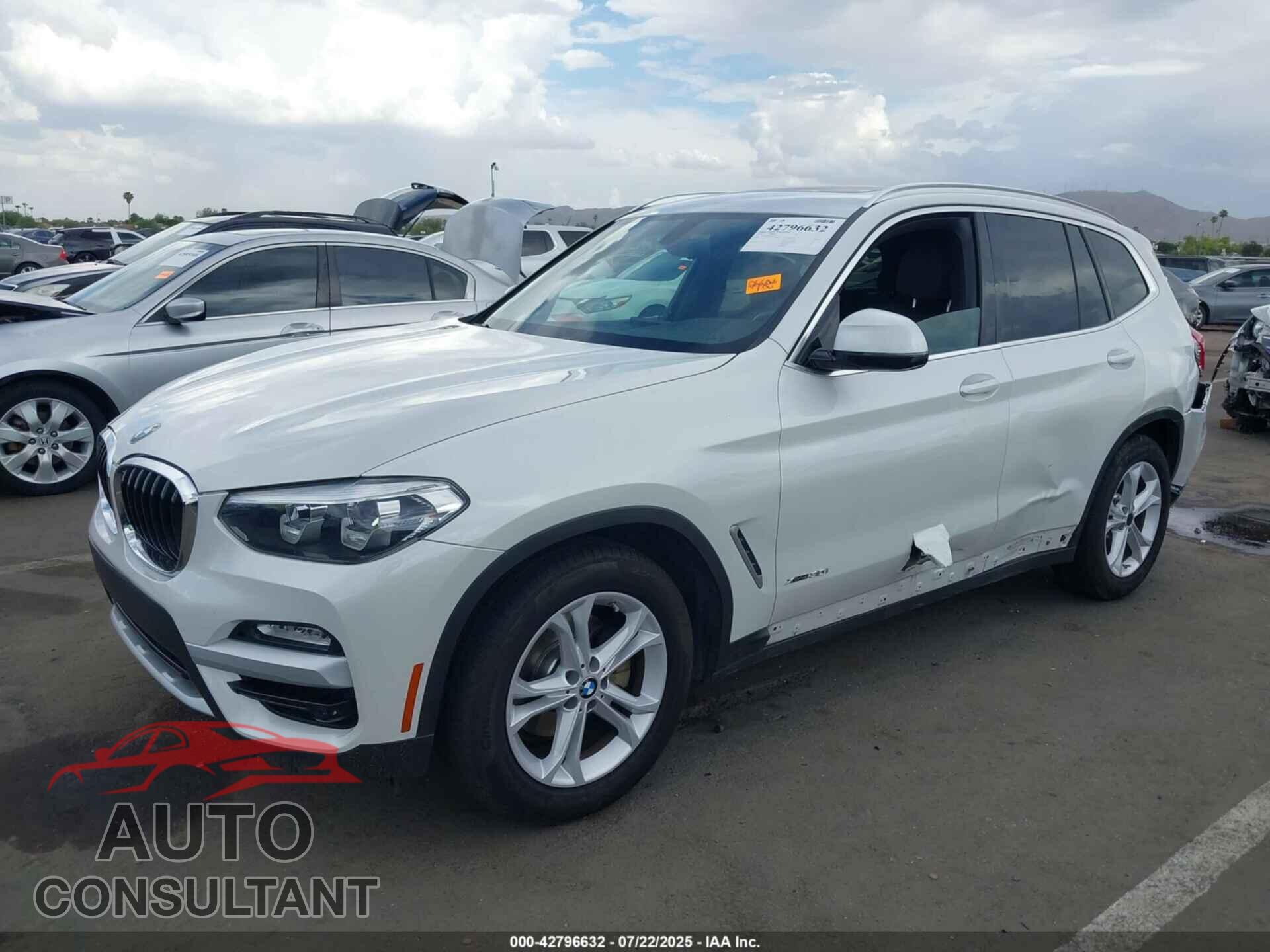 BMW X3 2018 - 5UXTR9C56JLD62477