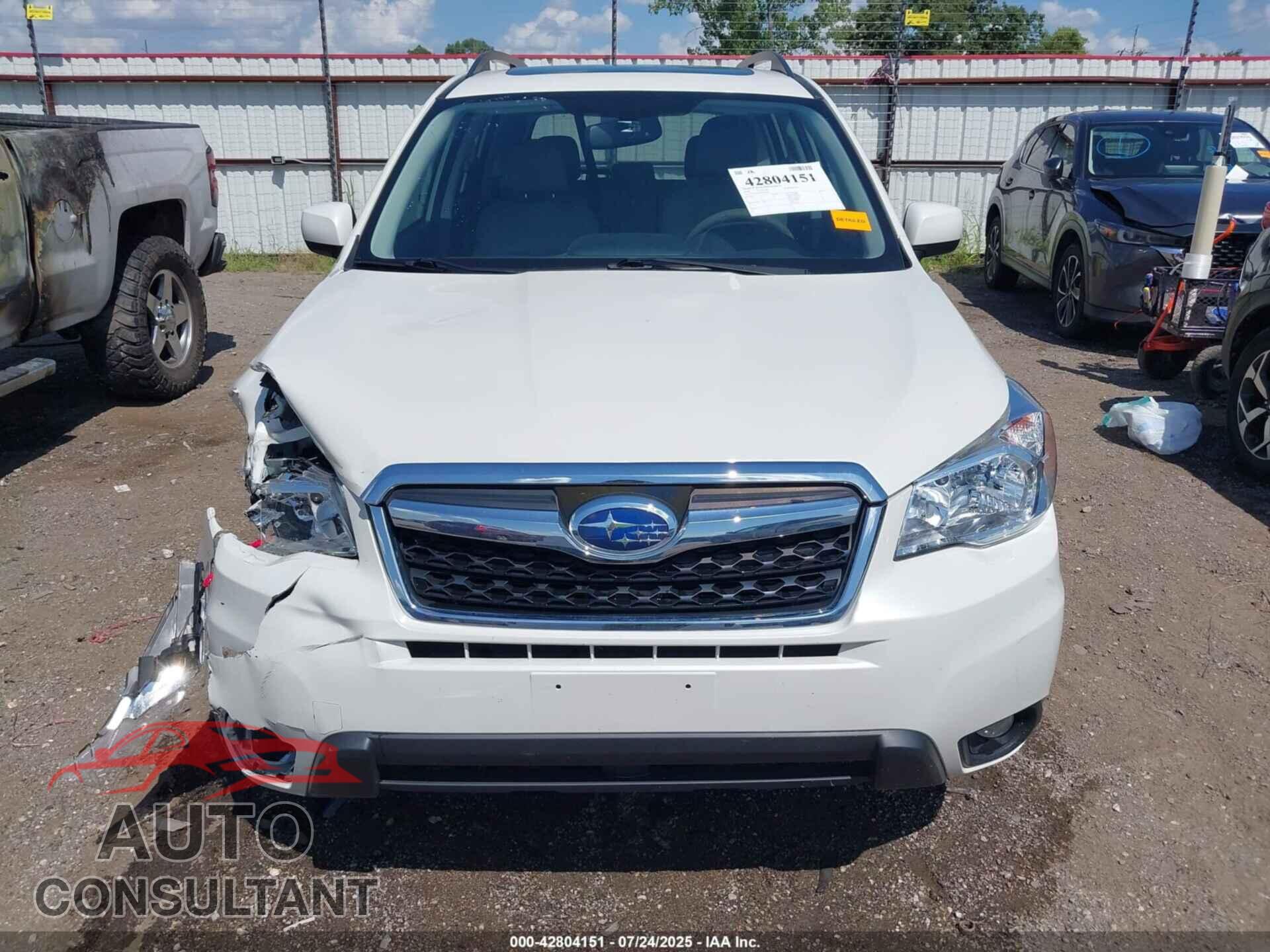 SUBARU FORESTER 2016 - JF2SJAHC8GH443651