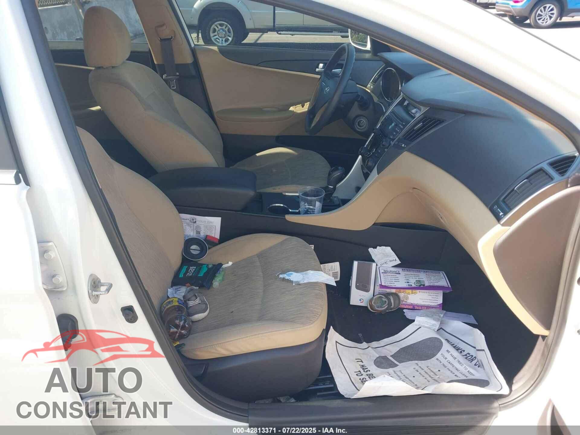 HYUNDAI SONATA 2012 - 5NPEB4AC0CH443241