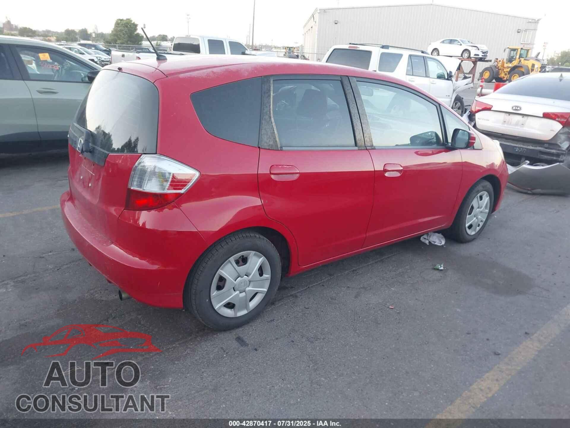 HONDA FIT 2012 - JHMGE8G32CS001690
