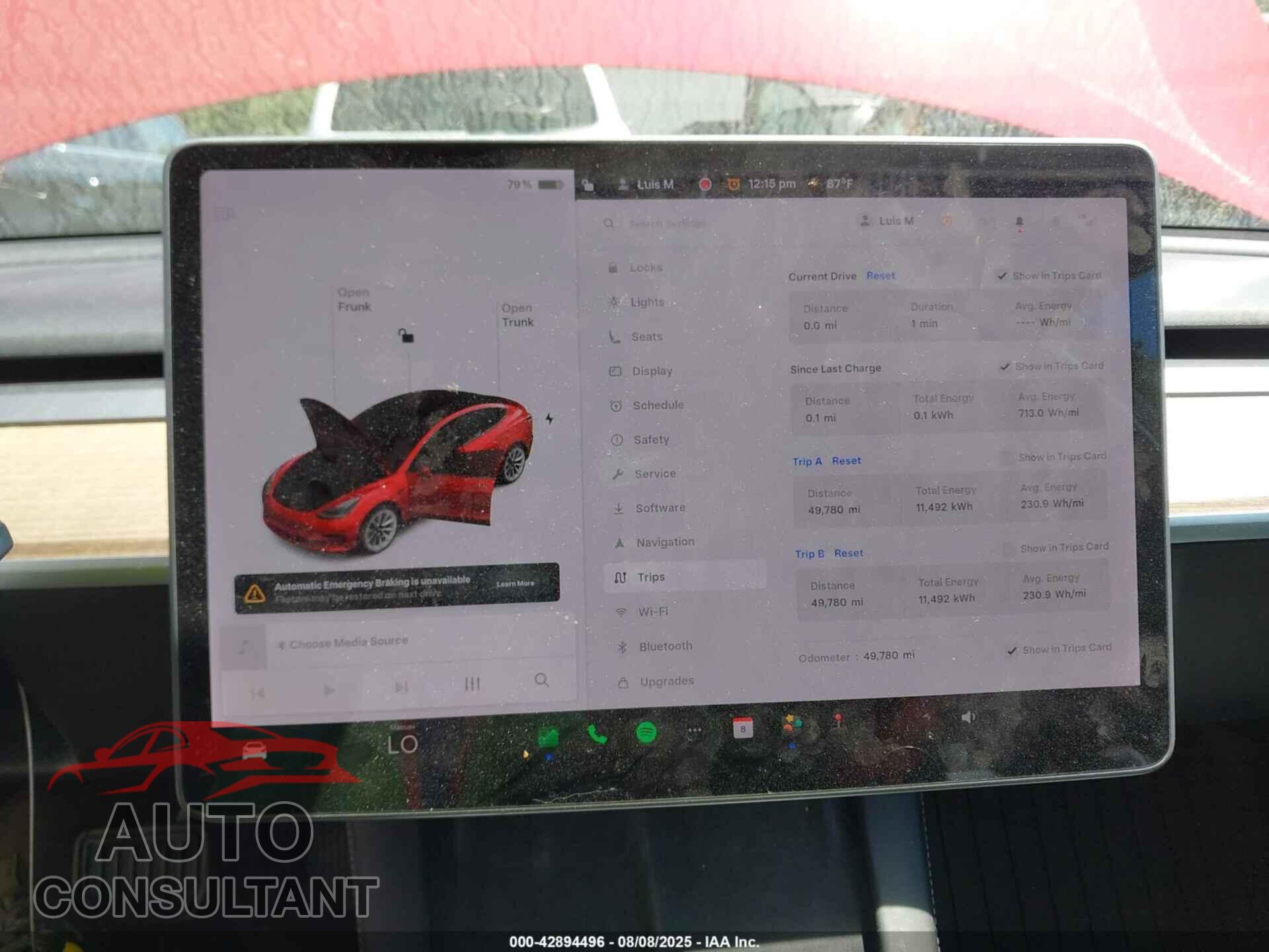 TESLA MODEL 3 2021 - 5YJ3E1EA0MF856671