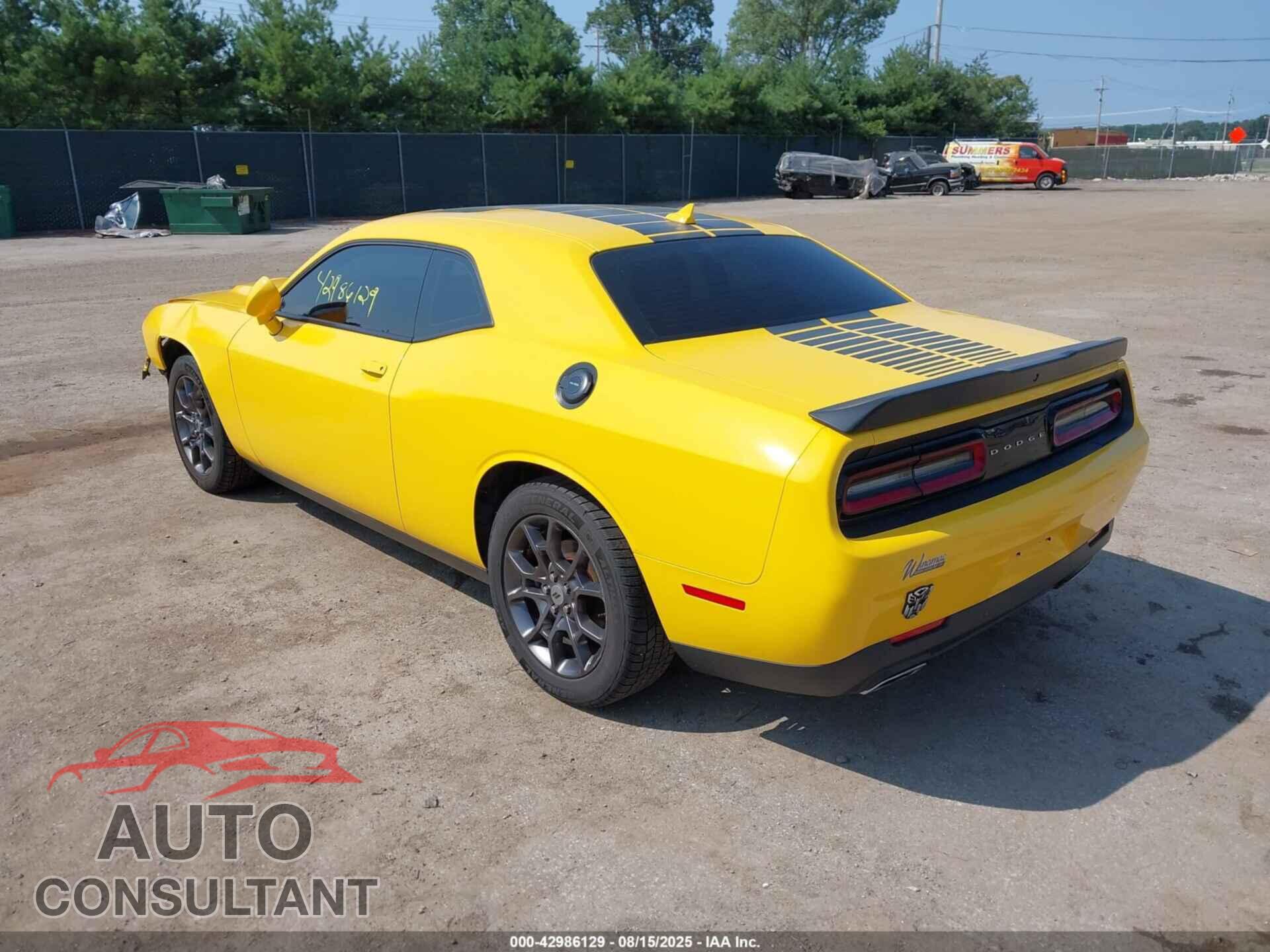 DODGE CHALLENGER 2018 - 2C3CDZGG2JH289019