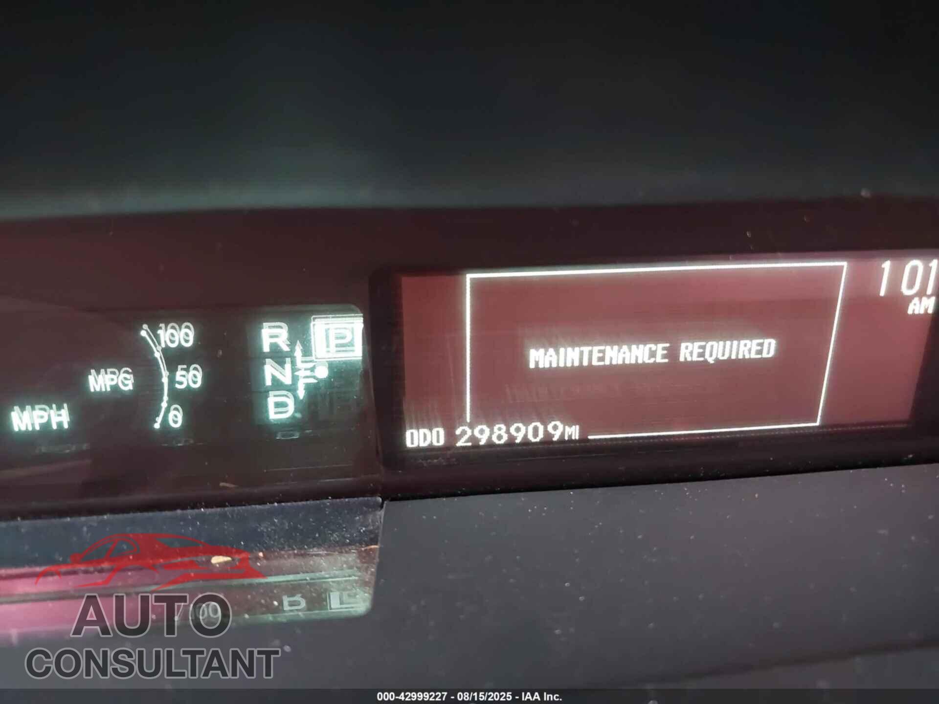 TOYOTA PRIUS PLUG-IN 2012 - JTDKN3DP2C3001950