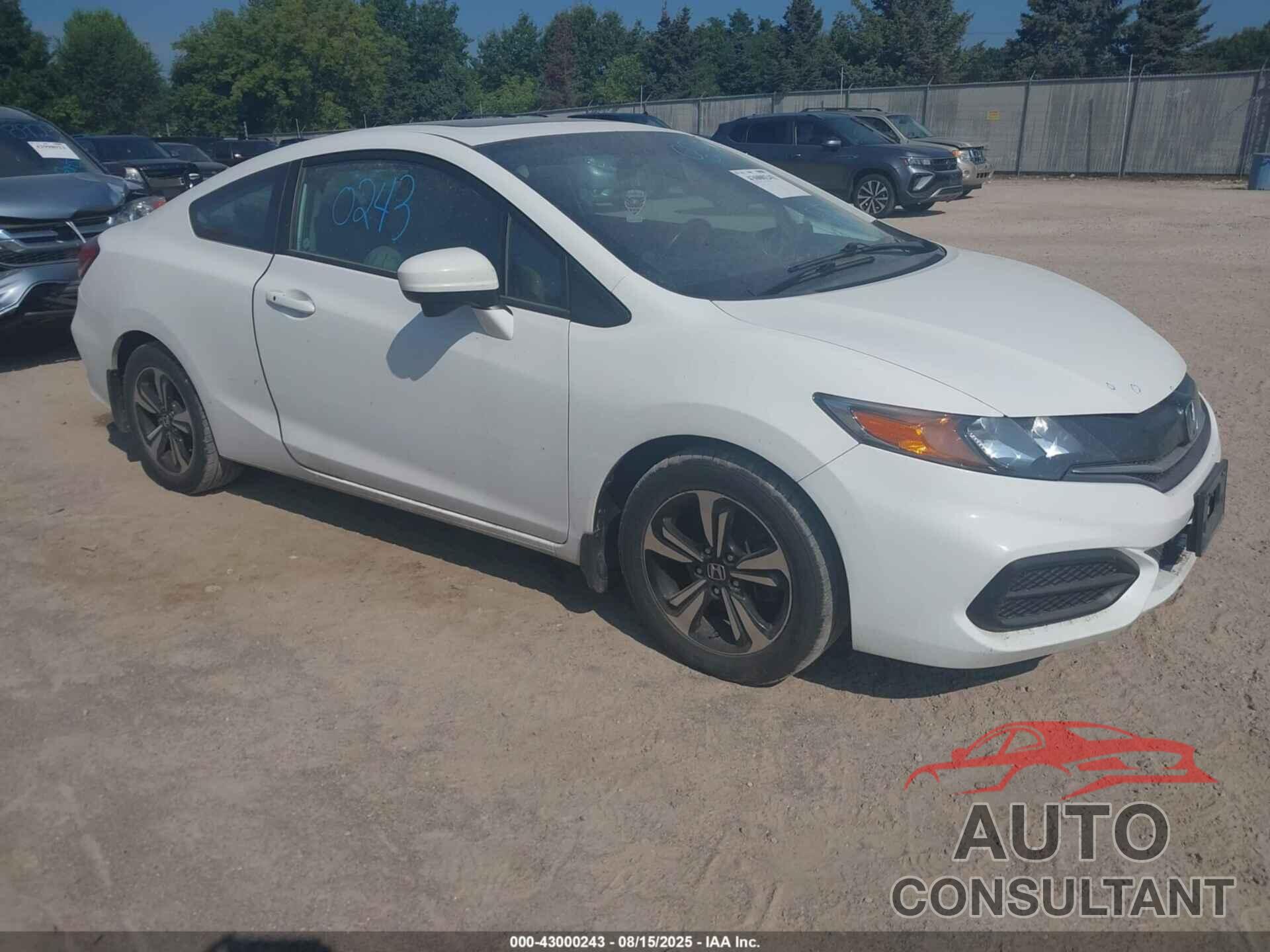 HONDA CIVIC 2015 - 2HGFG3B86FH530098