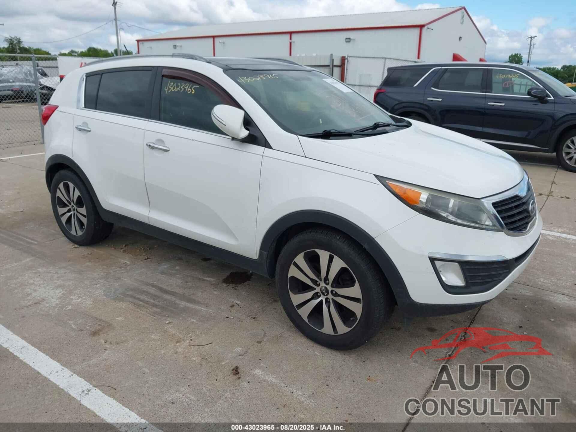 KIA SPORTAGE 2012 - KNDPC3A24C7246620