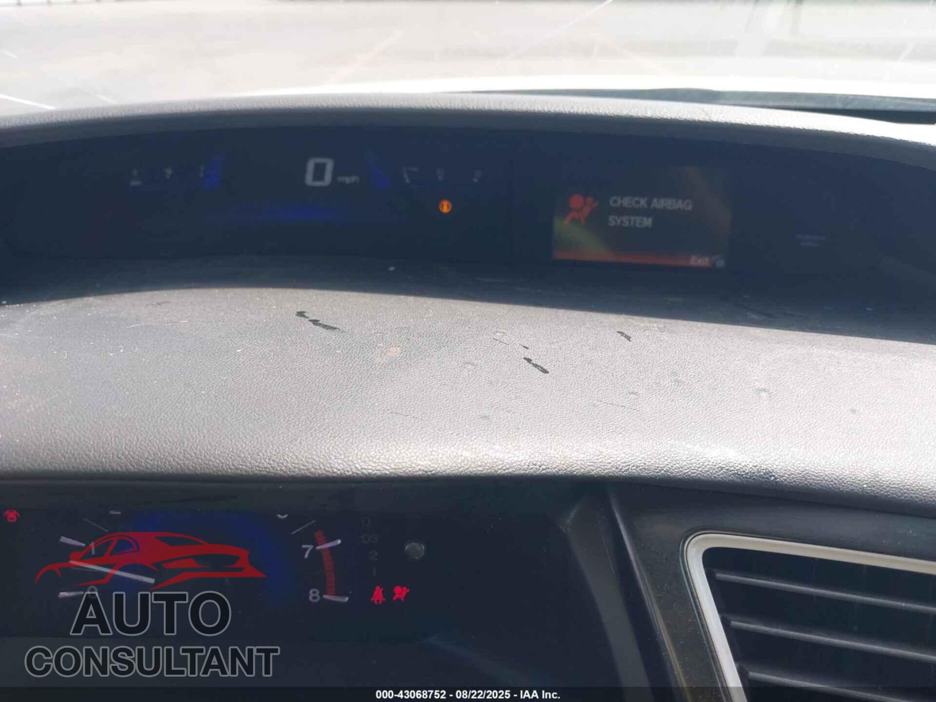HONDA CIVIC 2013 - 19XFB2F51DE069716
