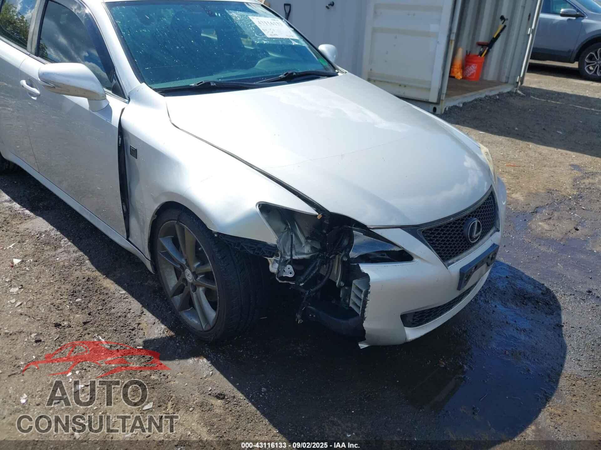 LEXUS IS 250 2011 - JTHBF5C29B5149884