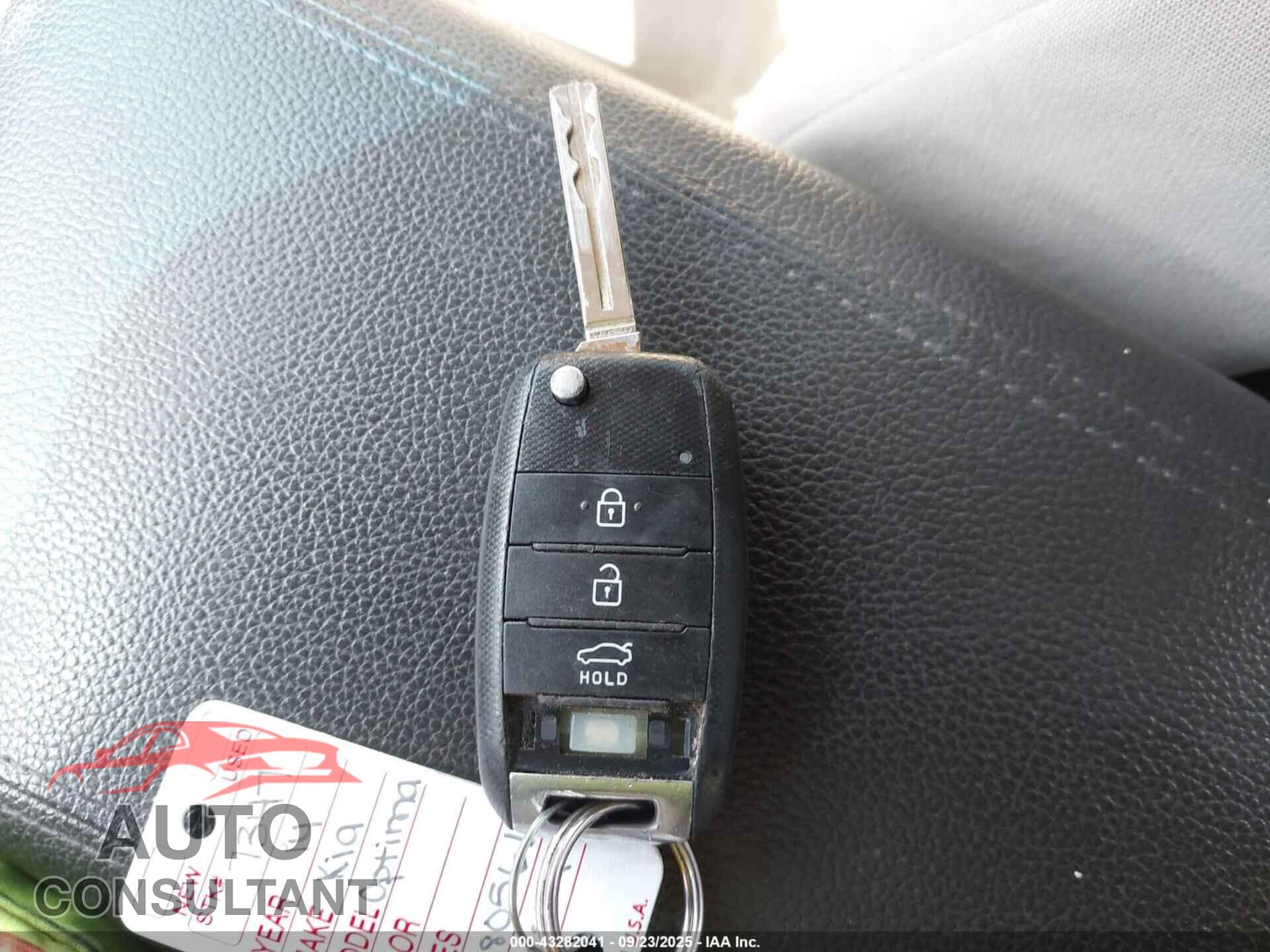 KIA OPTIMA 2014 - KNAGM4A78E5480561