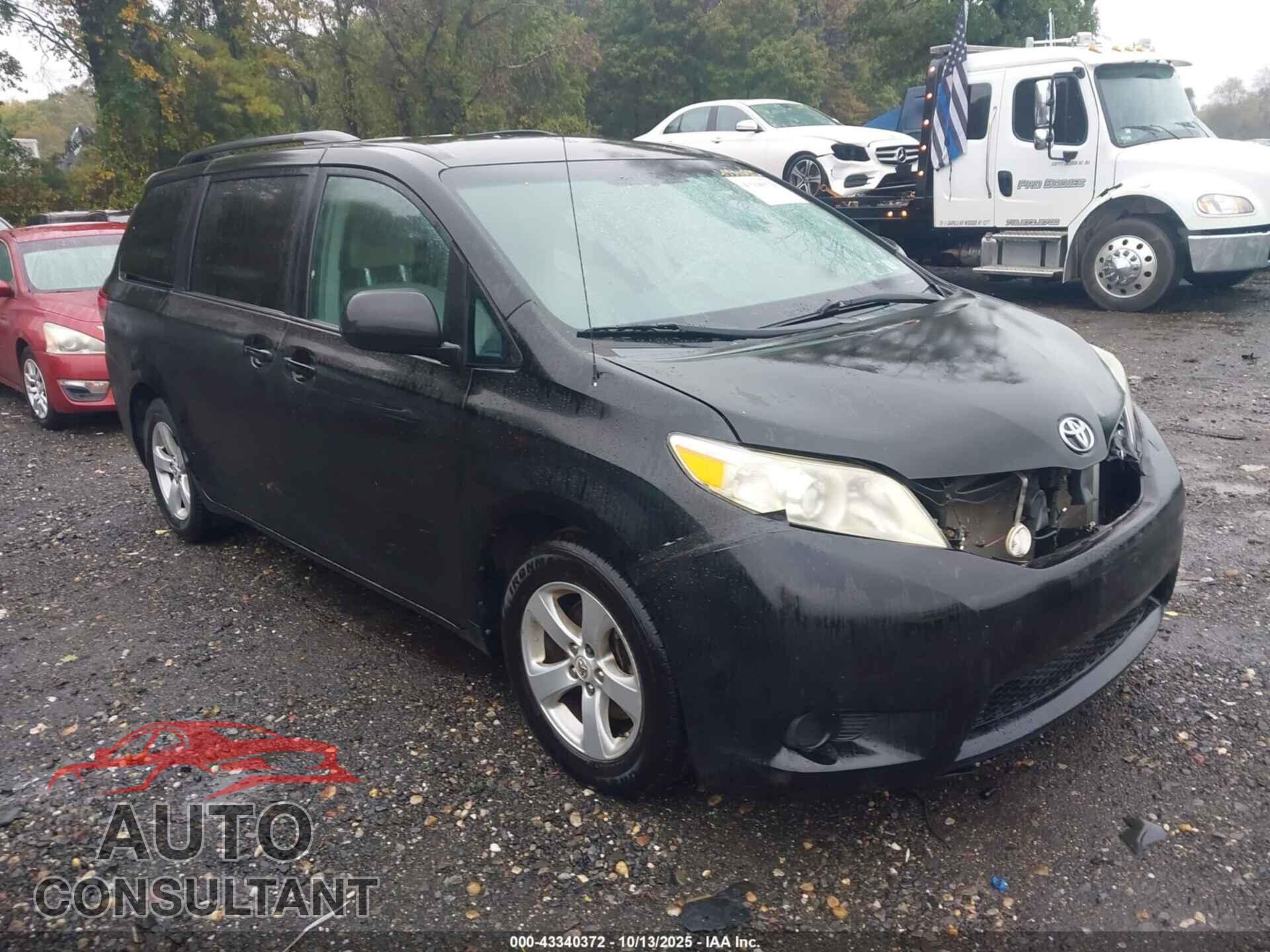 TOYOTA SIENNA 2012 - 5TDKK3DC0CS277578