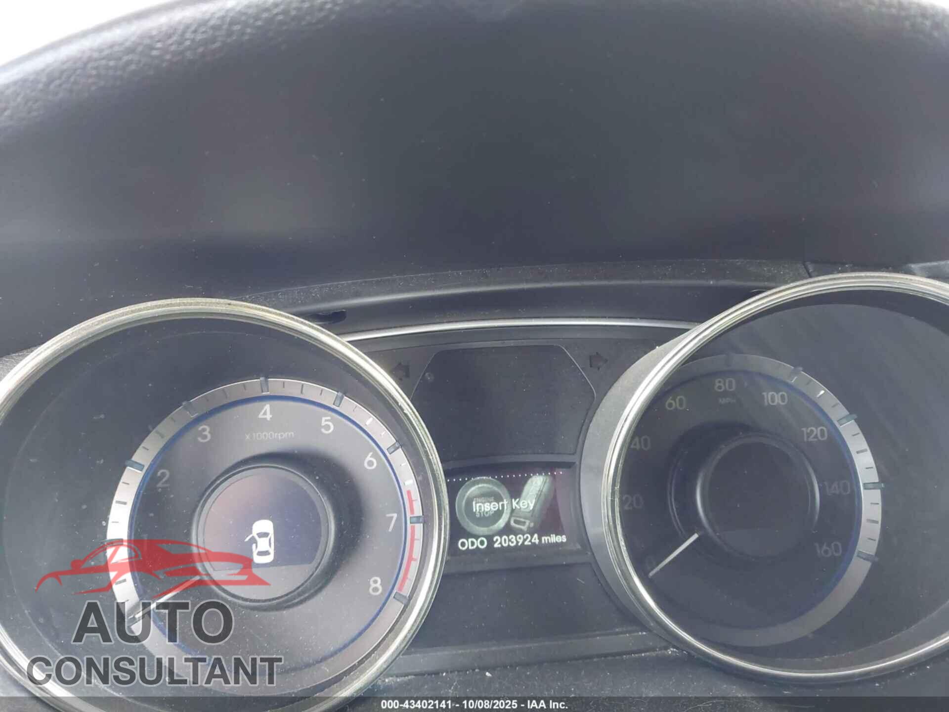 HYUNDAI SONATA 2012 - 5NPEC4ACXCH369923