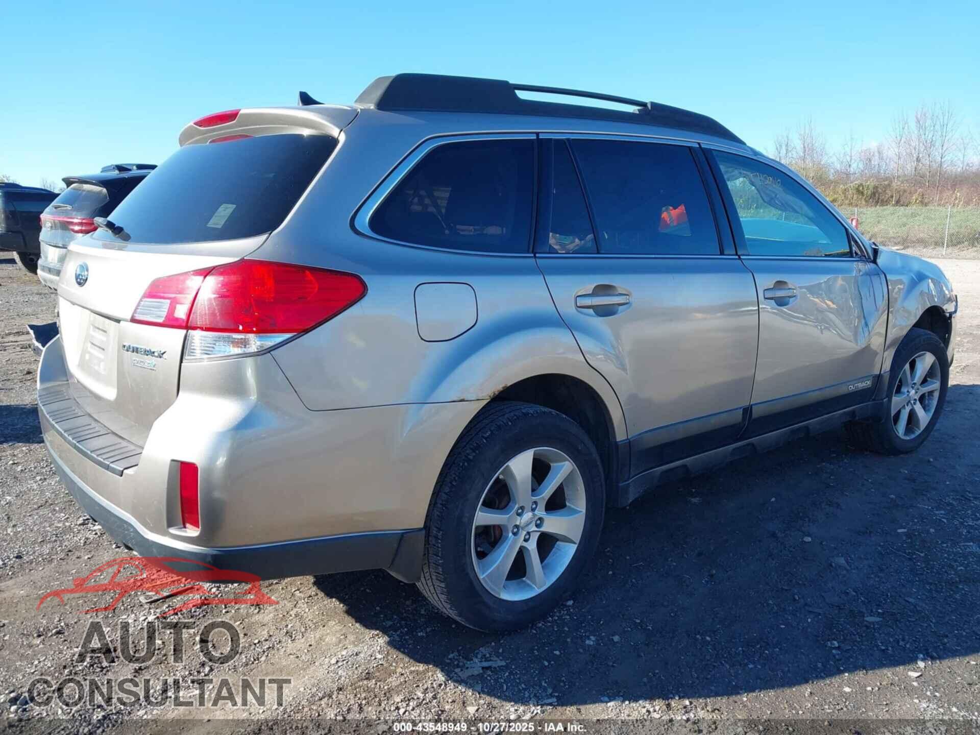 SUBARU OUTBACK 2014 - 4S4BRBLC5E3223832