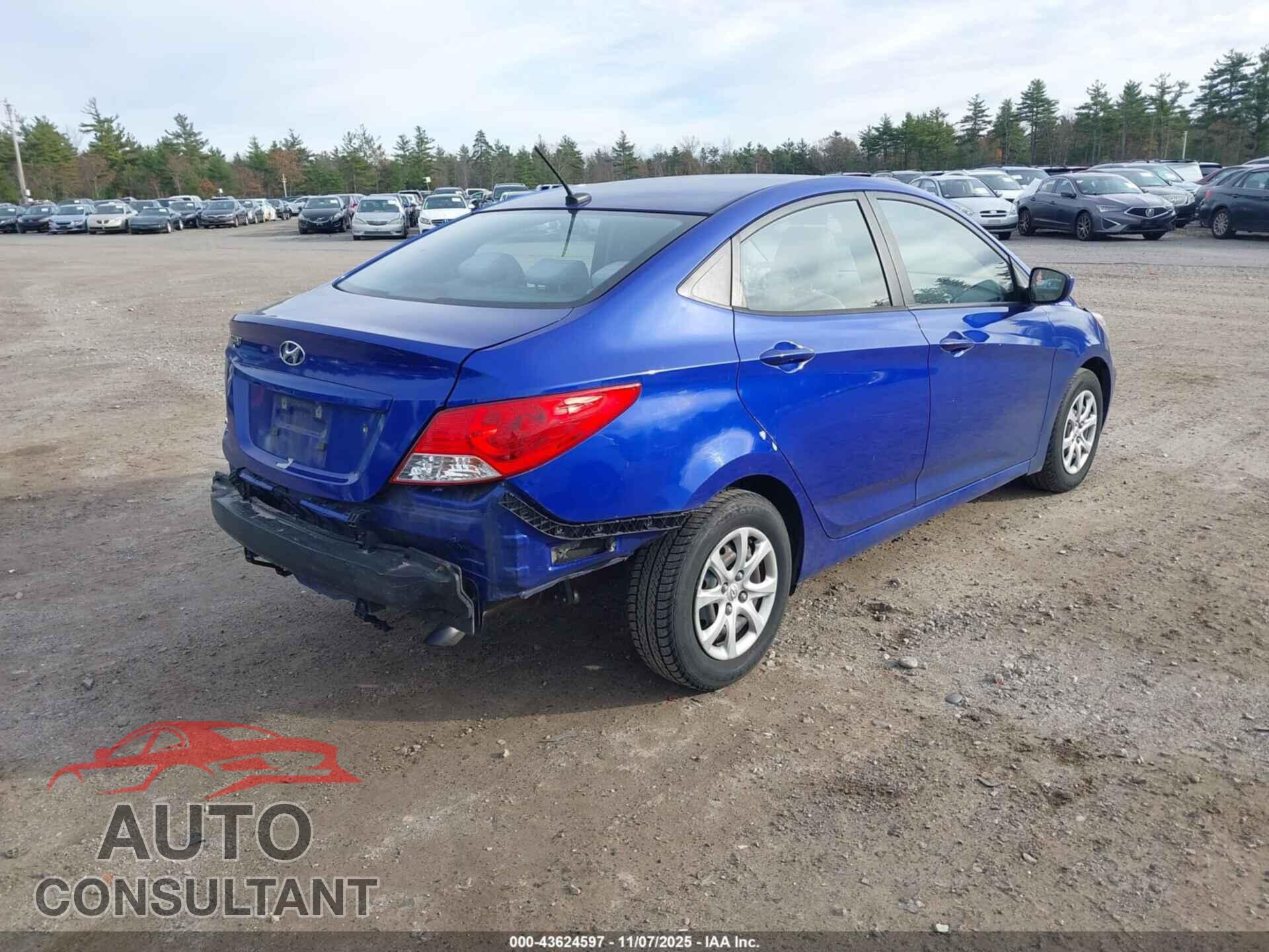 HYUNDAI ACCENT 2014 - KMHCT4AE8EU708983