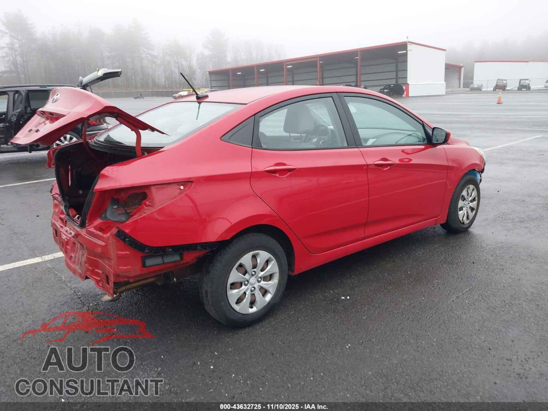 HYUNDAI ACCENT 2016 - KMHCT4AE8GU991114