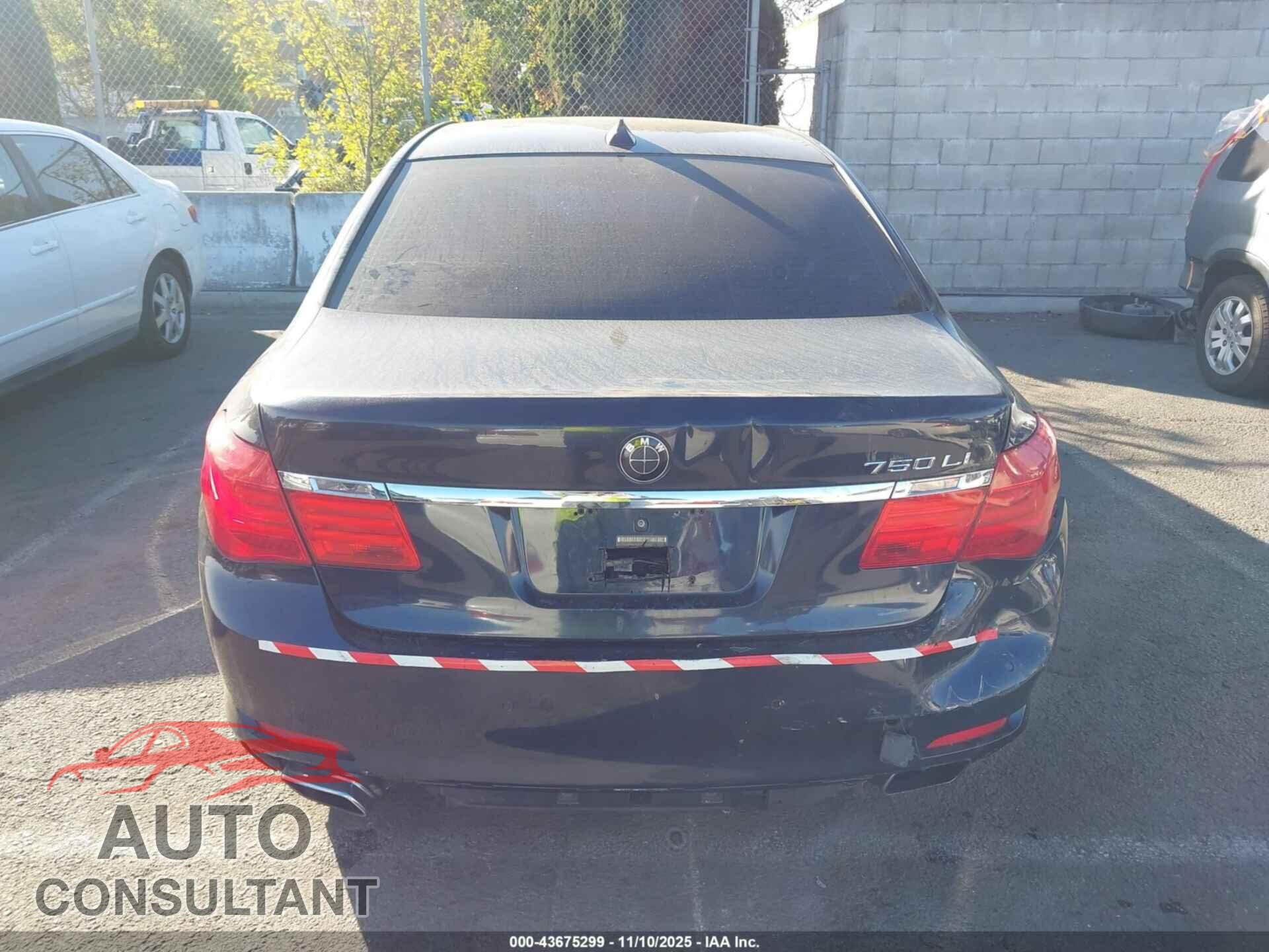 BMW 750LI 2010 - WBAKB8C54ACY64412