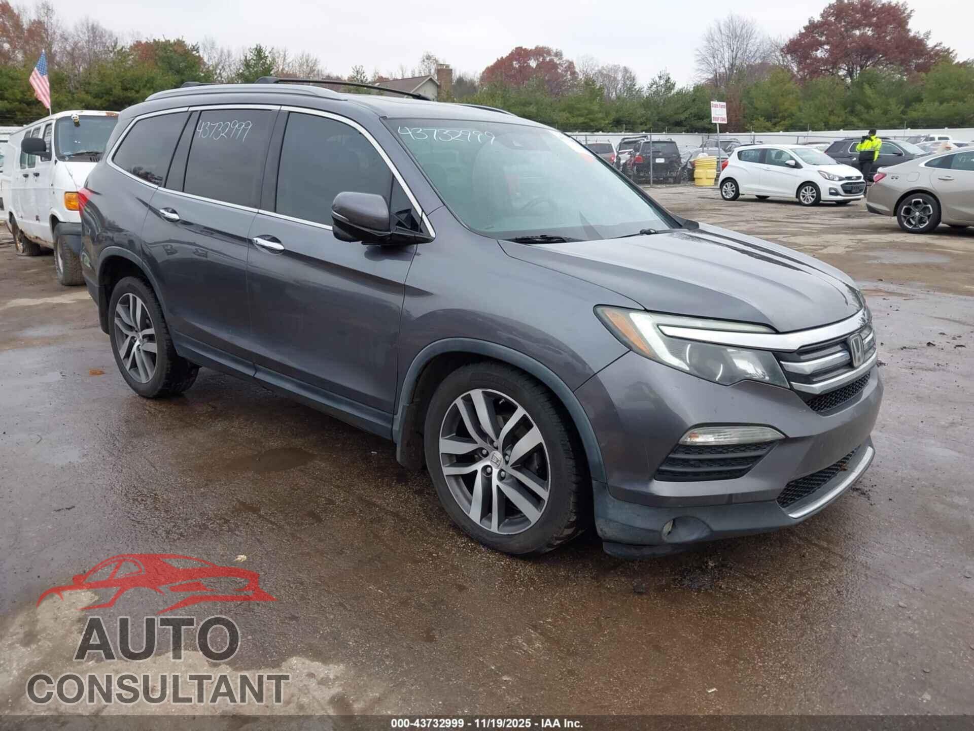 HONDA PILOT 2017 - 5FNYF6H94HB031837