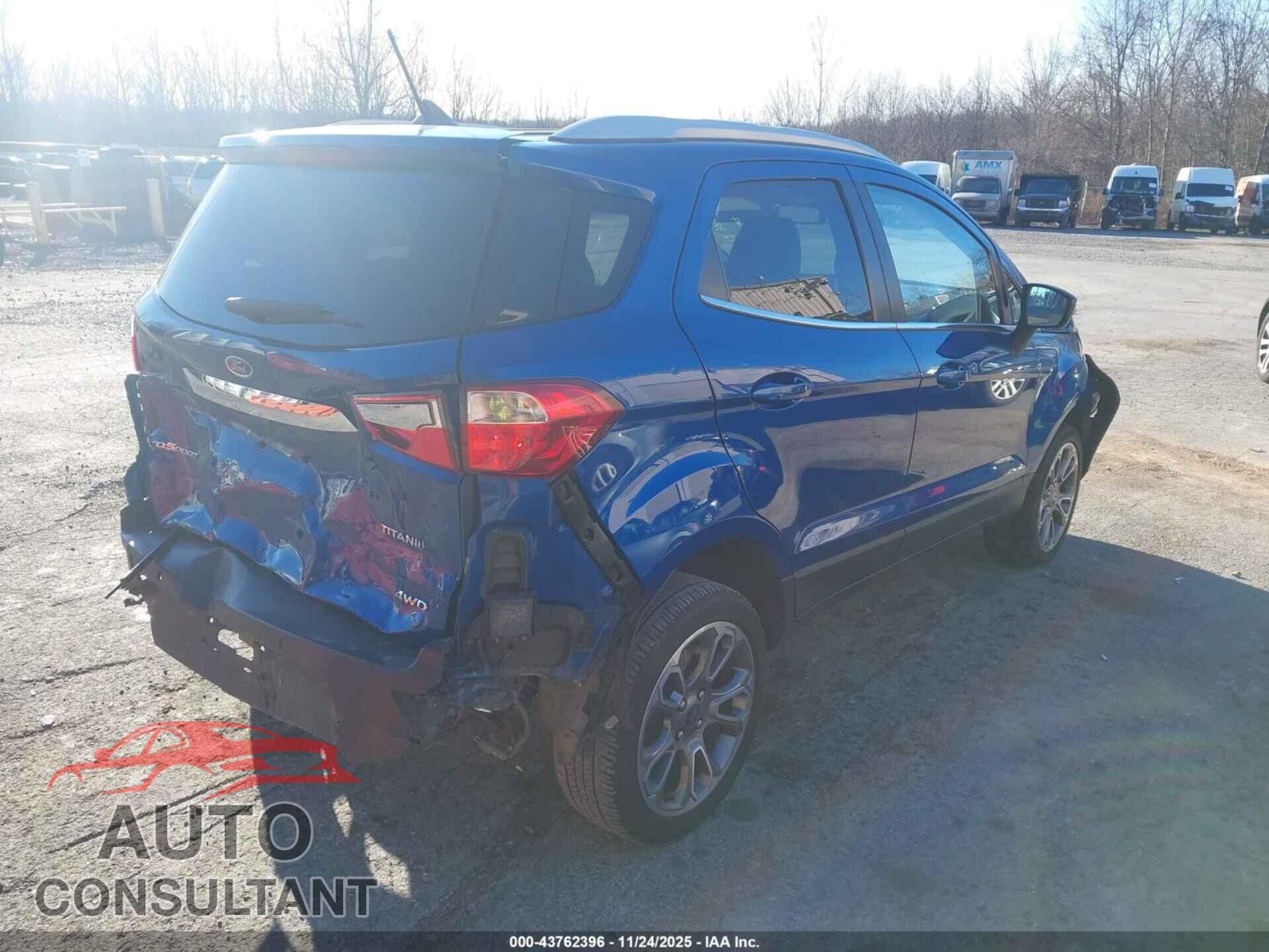 FORD ECOSPORT 2020 - MAJ6S3KL7LC371226