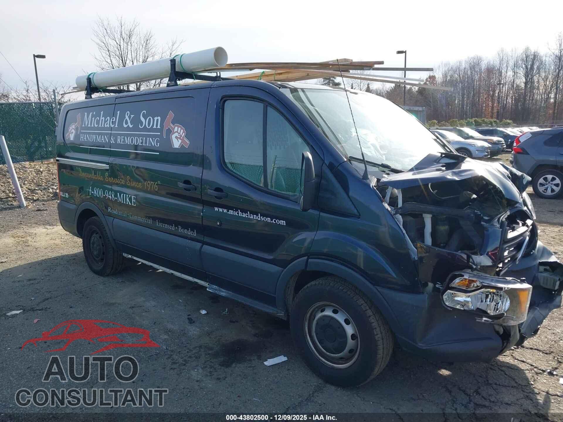 FORD TRANSIT-150 2018 - 1FTYE1YM7JKB45432