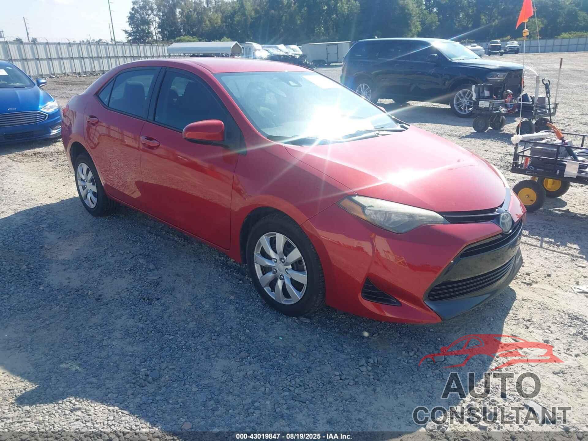 TOYOTA COROLLA 2017 - 2T1BURHE8HC798315