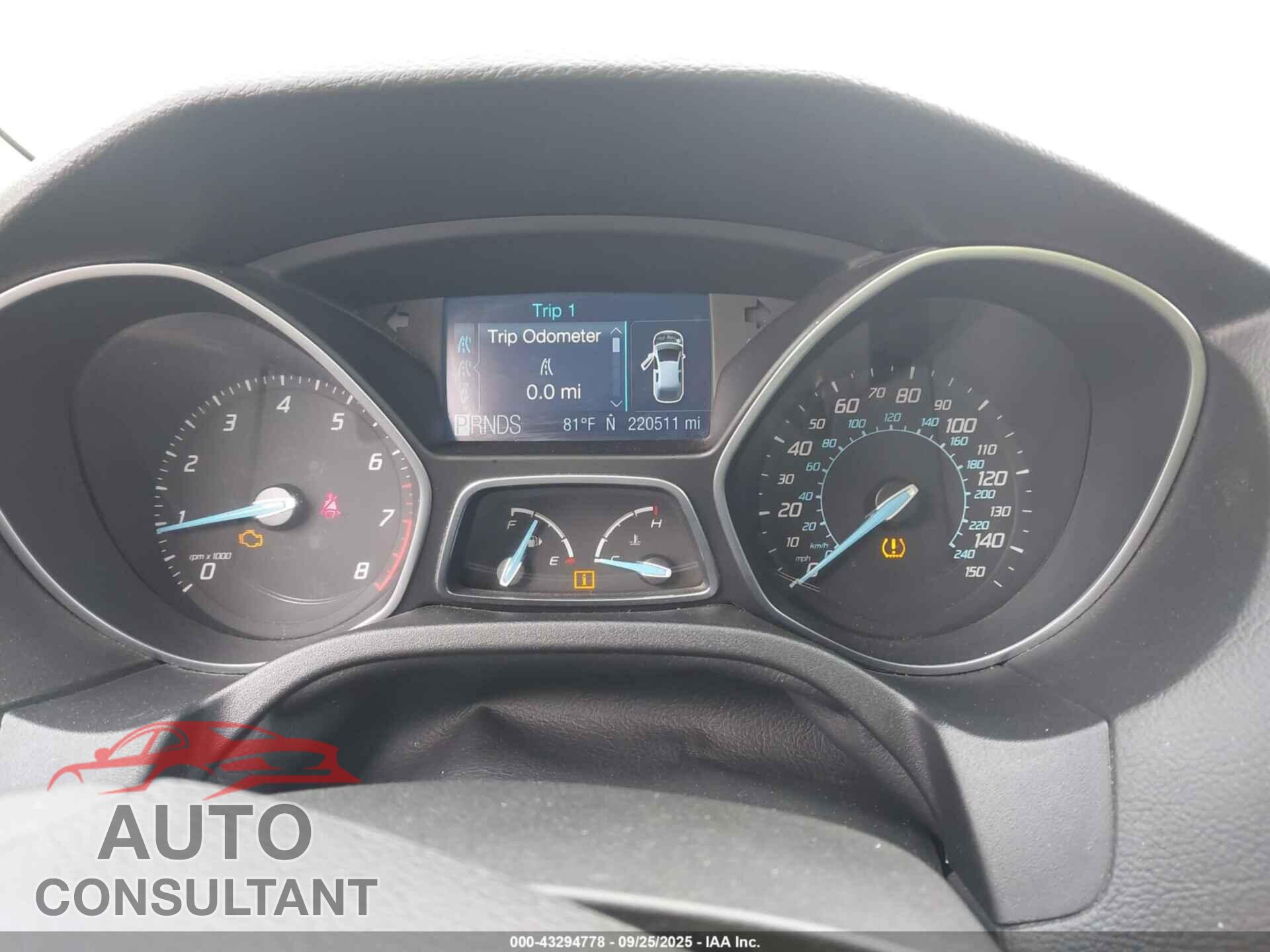 FORD FOCUS 2012 - 1FAHP3M29CL312046