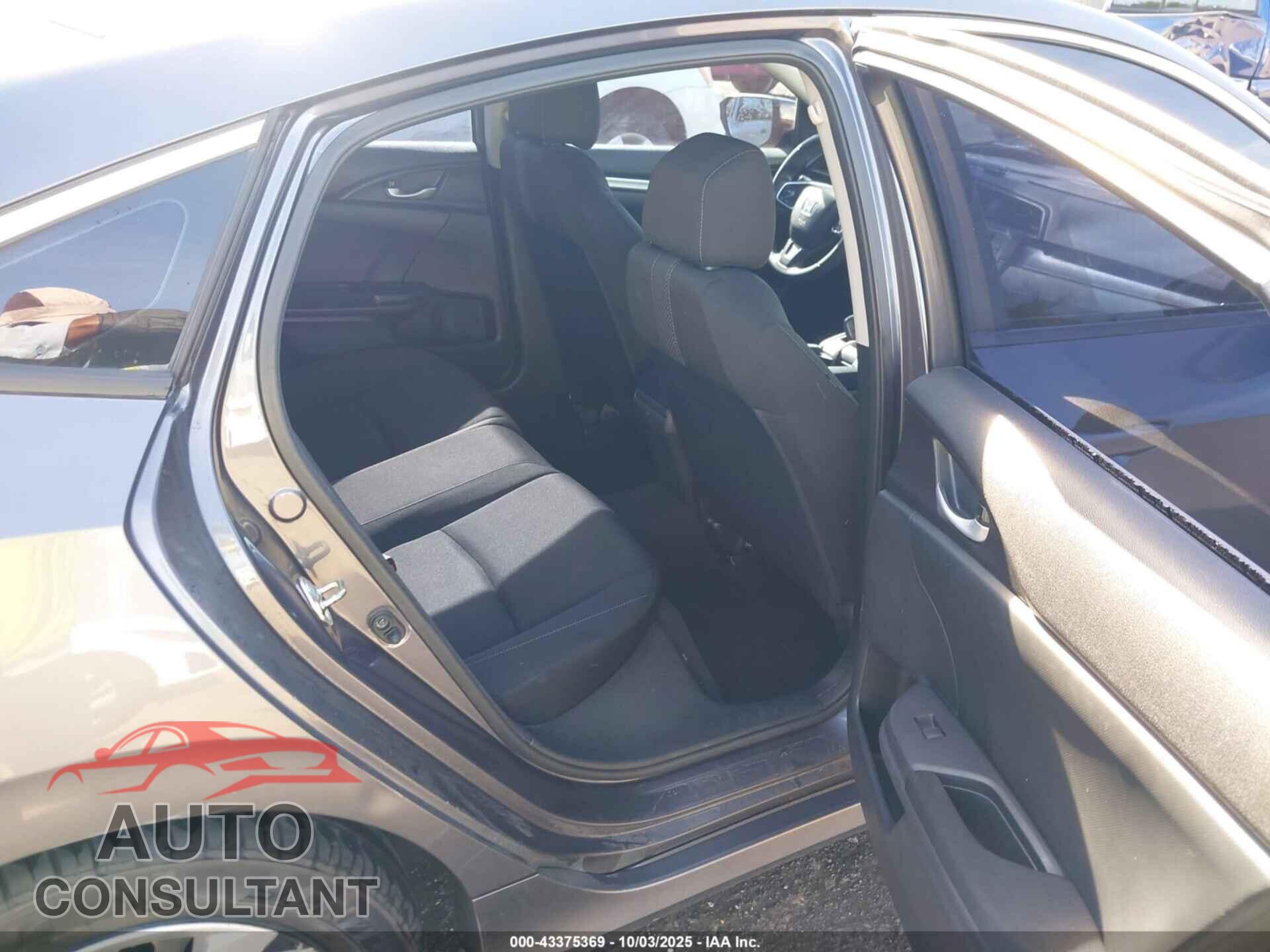 HONDA CIVIC 2017 - 19XFC2F51HE202445