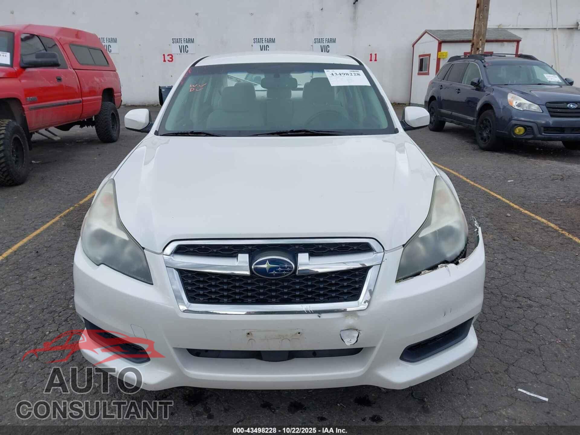 SUBARU LEGACY 2014 - 4S3BMBC67E3019255