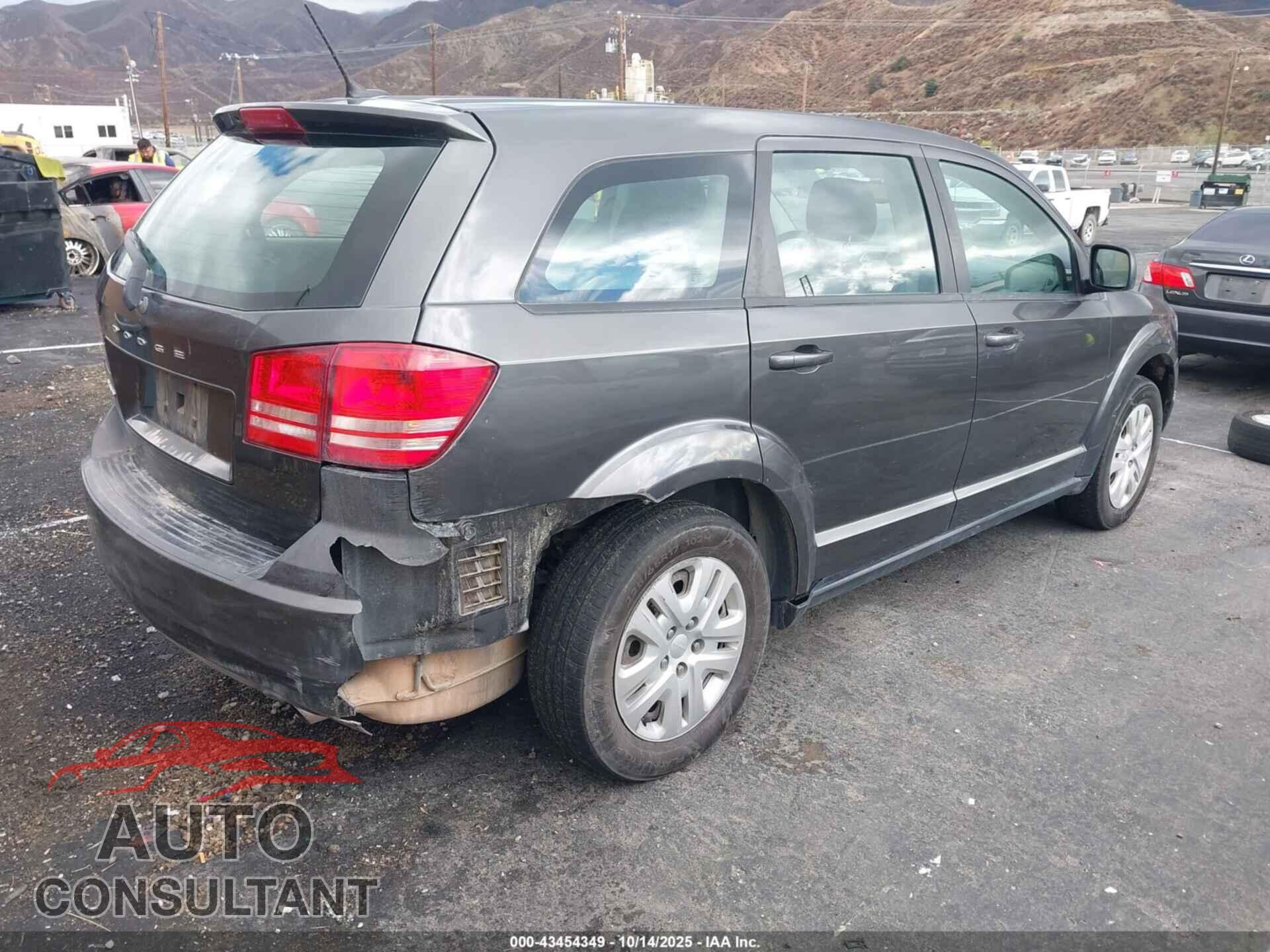 DODGE JOURNEY 2015 - 3C4PDCAB0FT631072