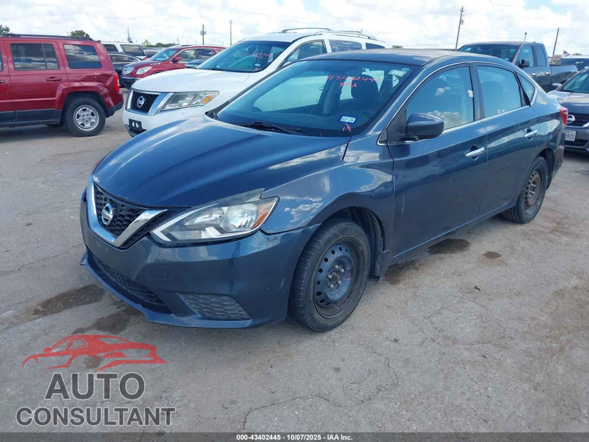 NISSAN SENTRA 2016 - 3N1AB7AP1GY300801